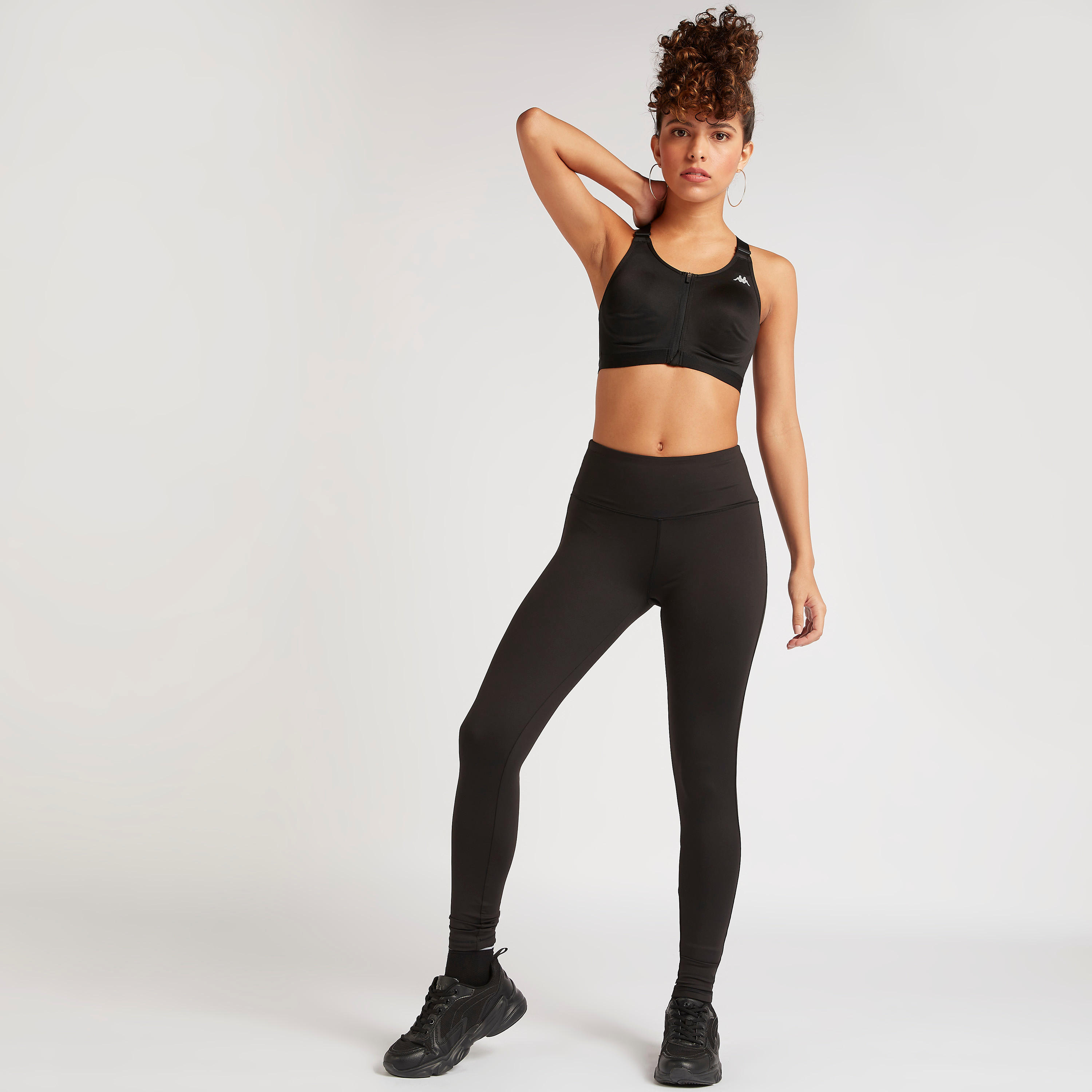 بنطلون ليقنز سادة من كابا-women-clothing-bottoms-leggings-image-3