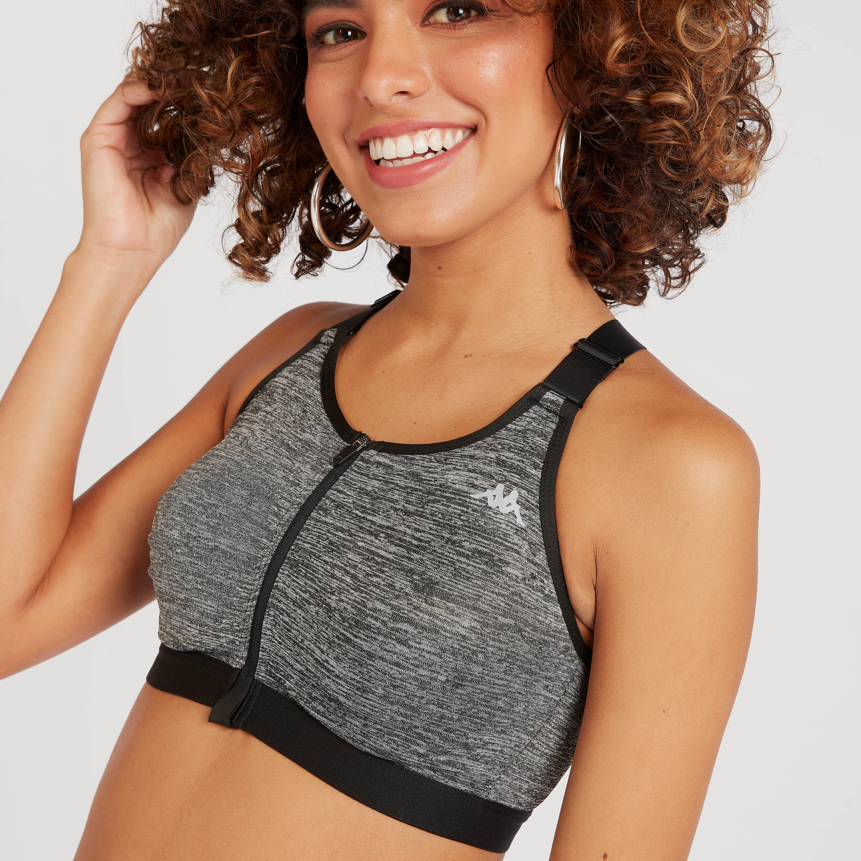 Kappa High Support Sports Bra with Cross Strap Back-sports-women-clothing-sportsbras-image-3