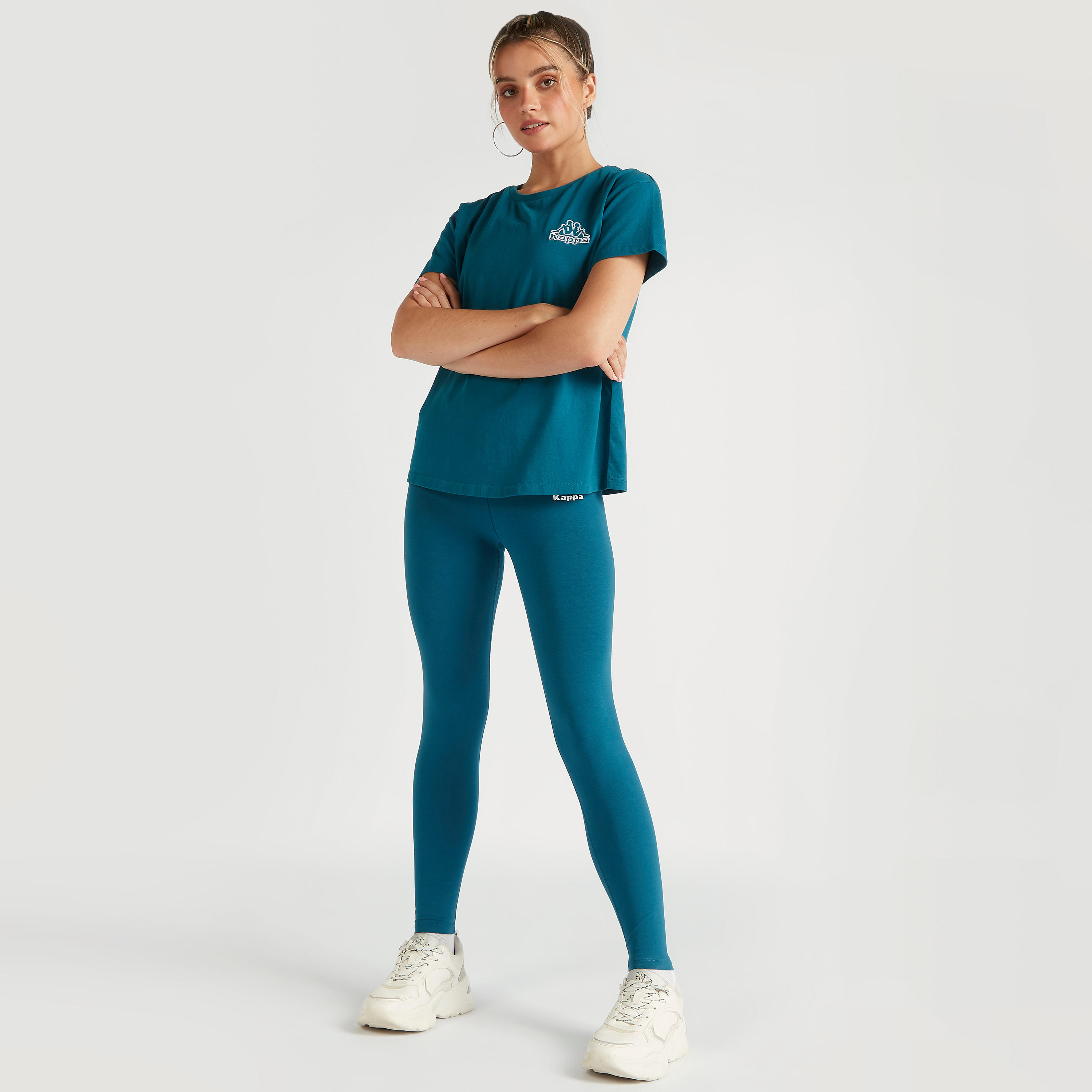 تيشيرت بأكمام قصيرة وطبعات من كابا-women-clothing-sportswearandactivewear-tshirtsandvests-image-2