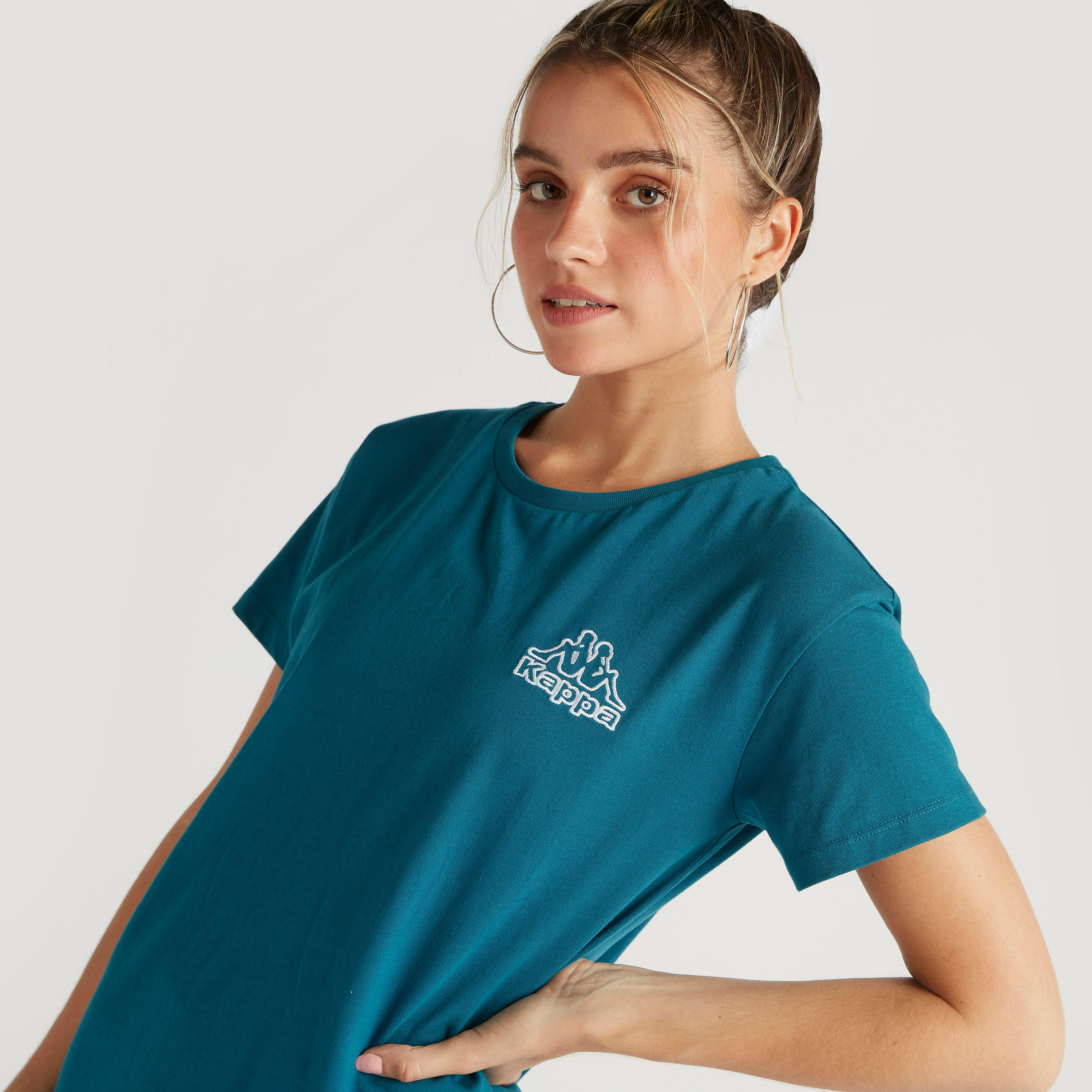 تيشيرت بأكمام قصيرة وطبعات من كابا-women-clothing-sportswearandactivewear-tshirtsandvests-image-3