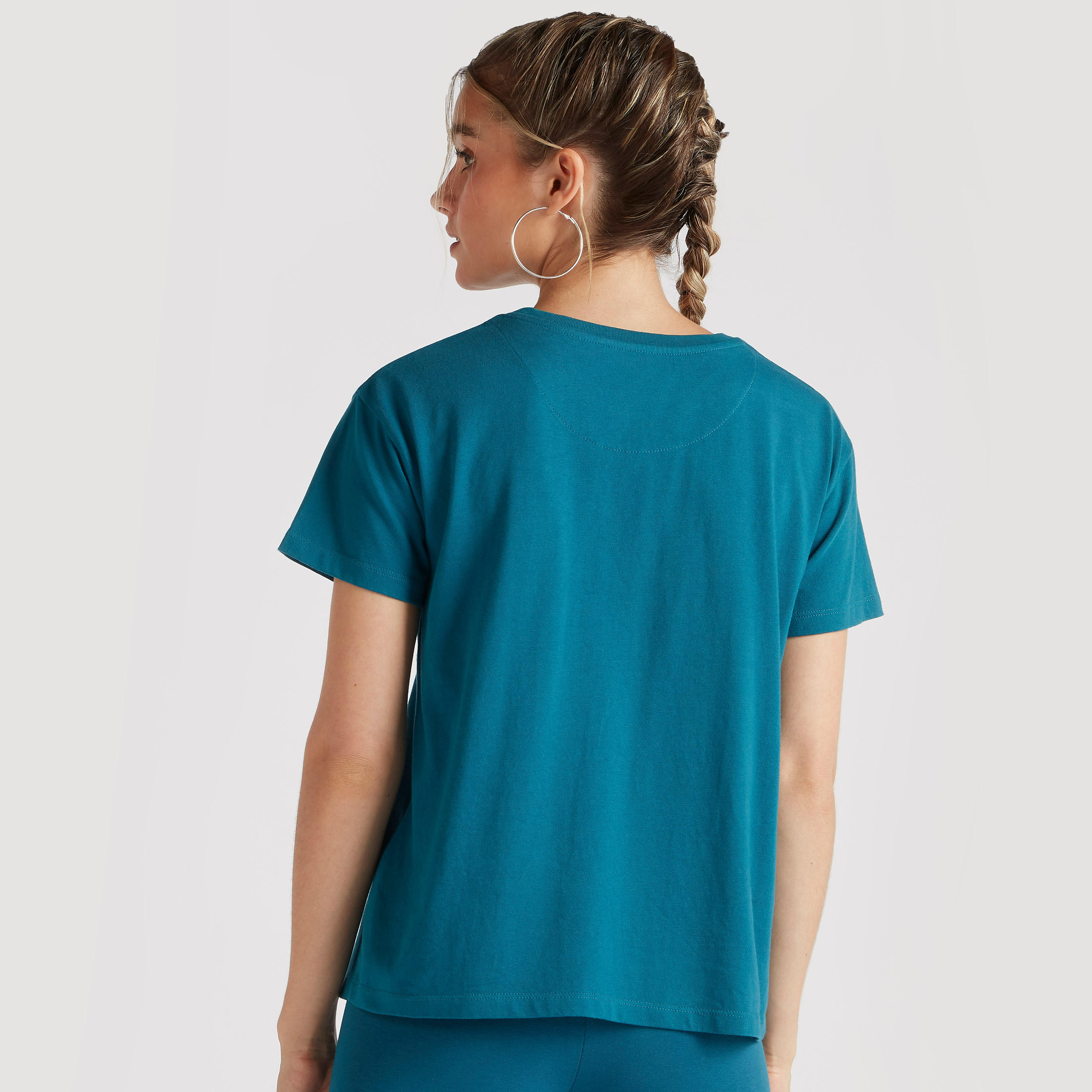 تيشيرت بأكمام قصيرة وطبعات من كابا-women-clothing-sportswearandactivewear-tshirtsandvests-image-4