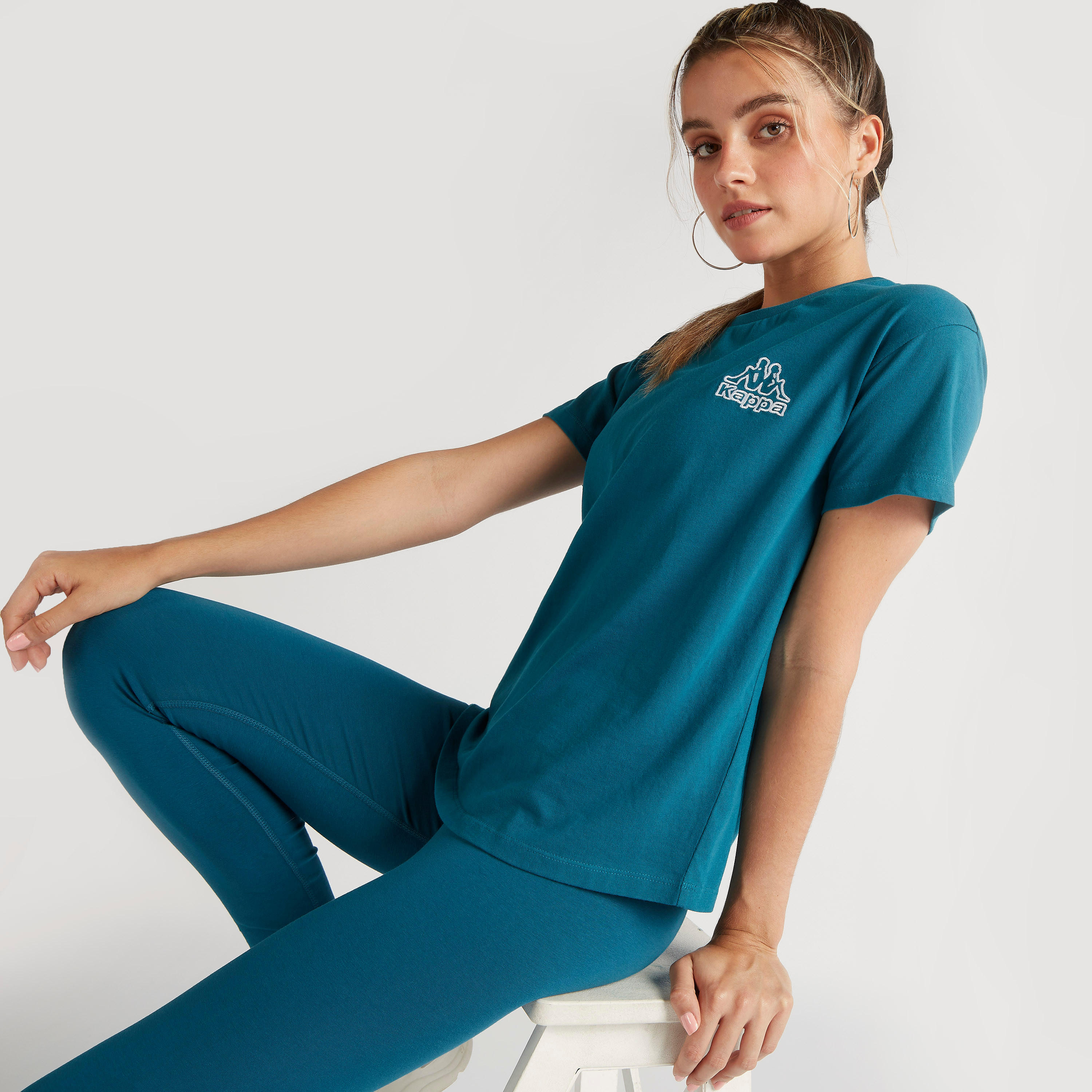 تيشيرت بأكمام قصيرة وطبعات من كابا-women-clothing-sportswearandactivewear-tshirtsandvests-image-5