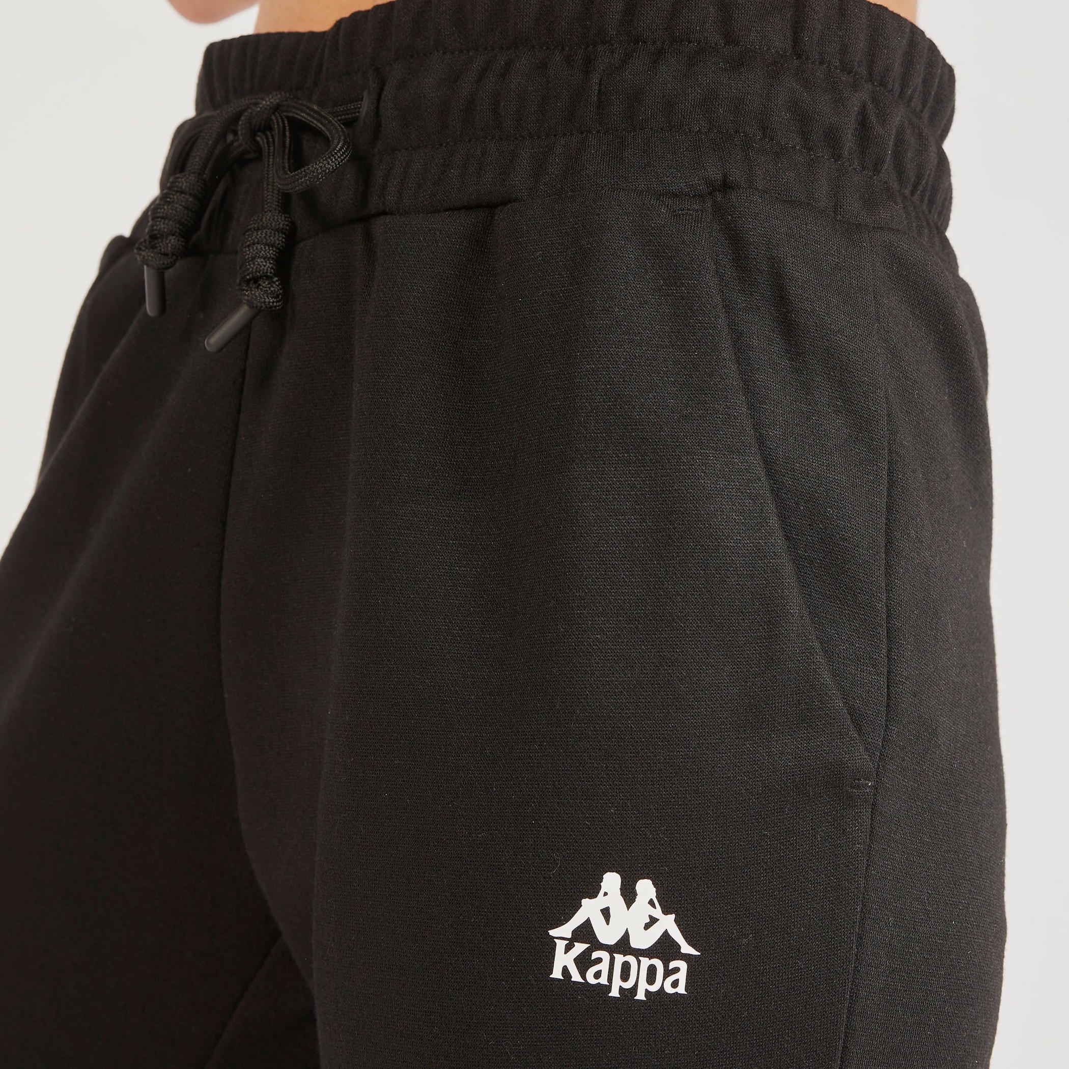 بنطلون رياضي سادة برباط إغلاق وجيوب من كابا-women-clothing-bottoms-joggers-image-3