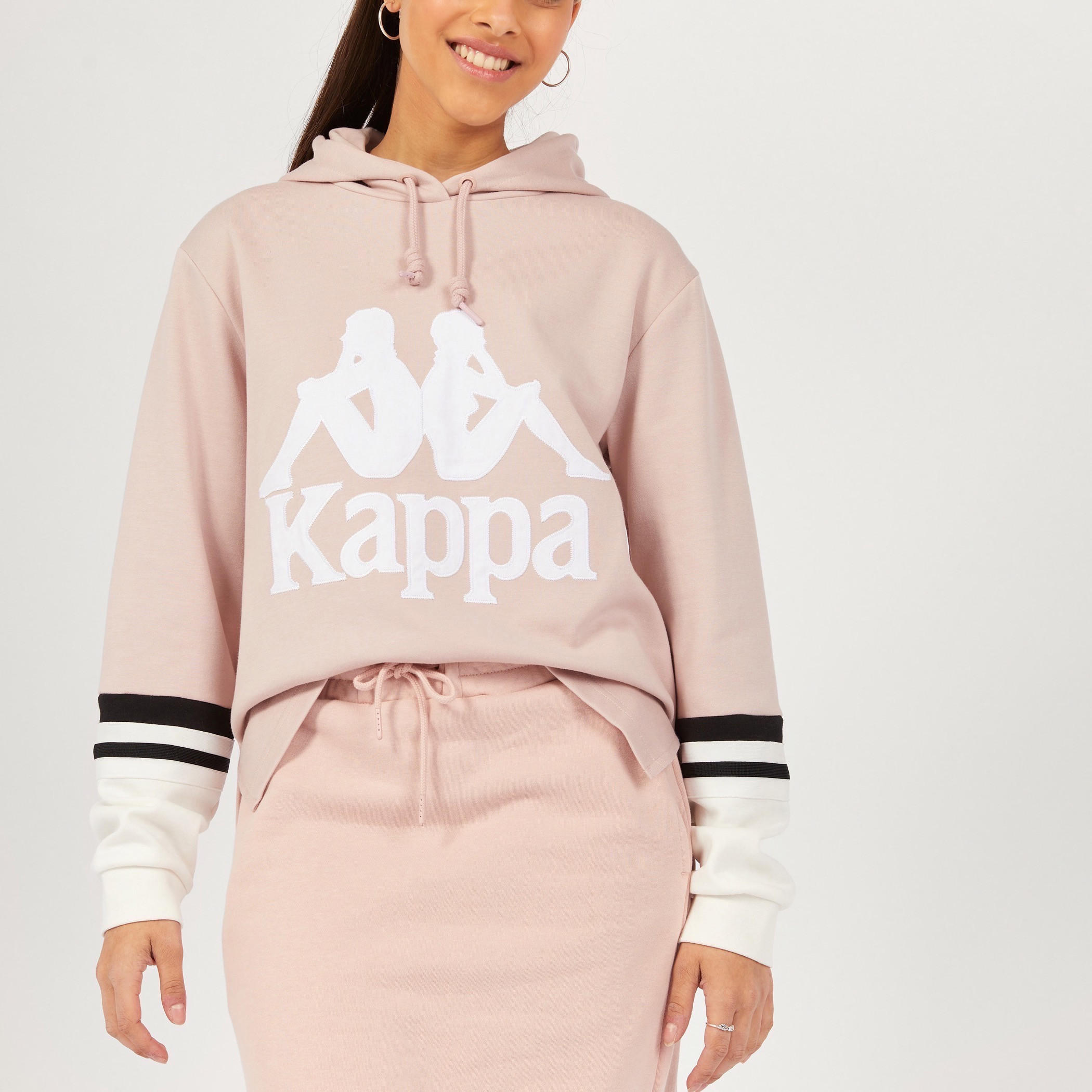 سويت شيرت بقبعة وأكمام طويلة وطبعات من كابا-women-clothing-sportswearandactivewear-hoodiesandsweatshirts-image-8