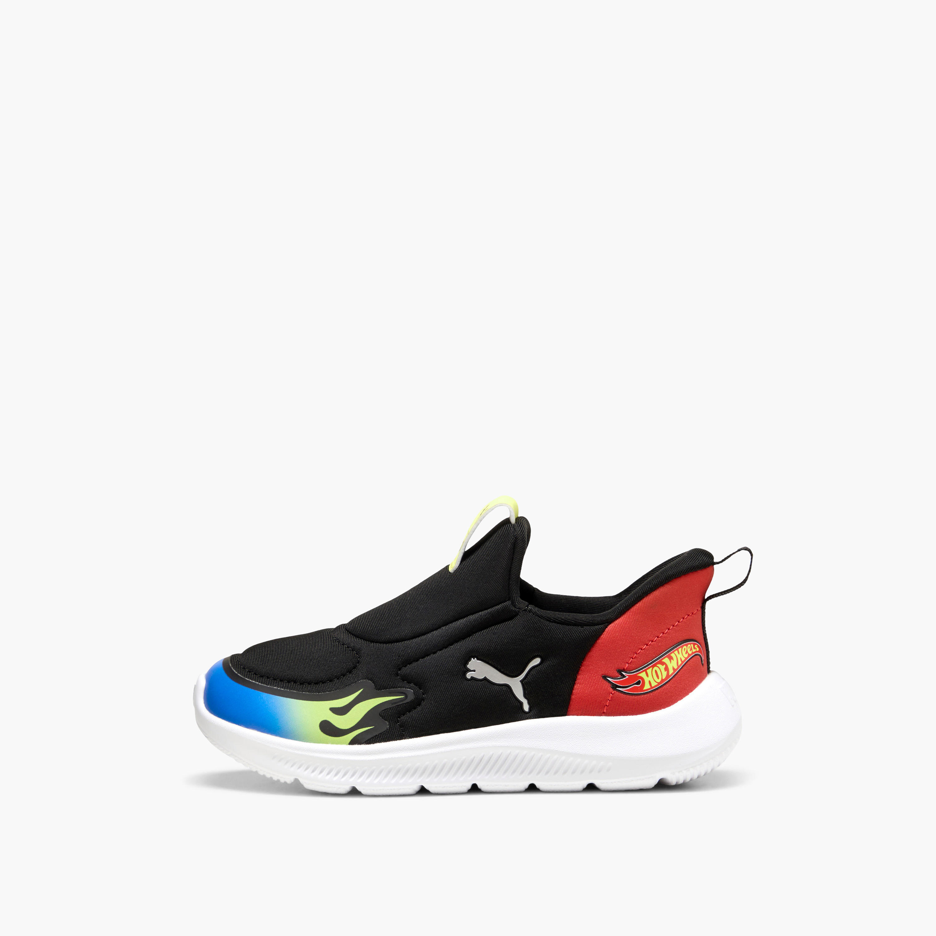 Puma Girls' Puma Fun Racer 2 SLIPTECH Hot Wheels PS Slip-On Sports Shoes - 40140901-girls-shoes-sports-image-4