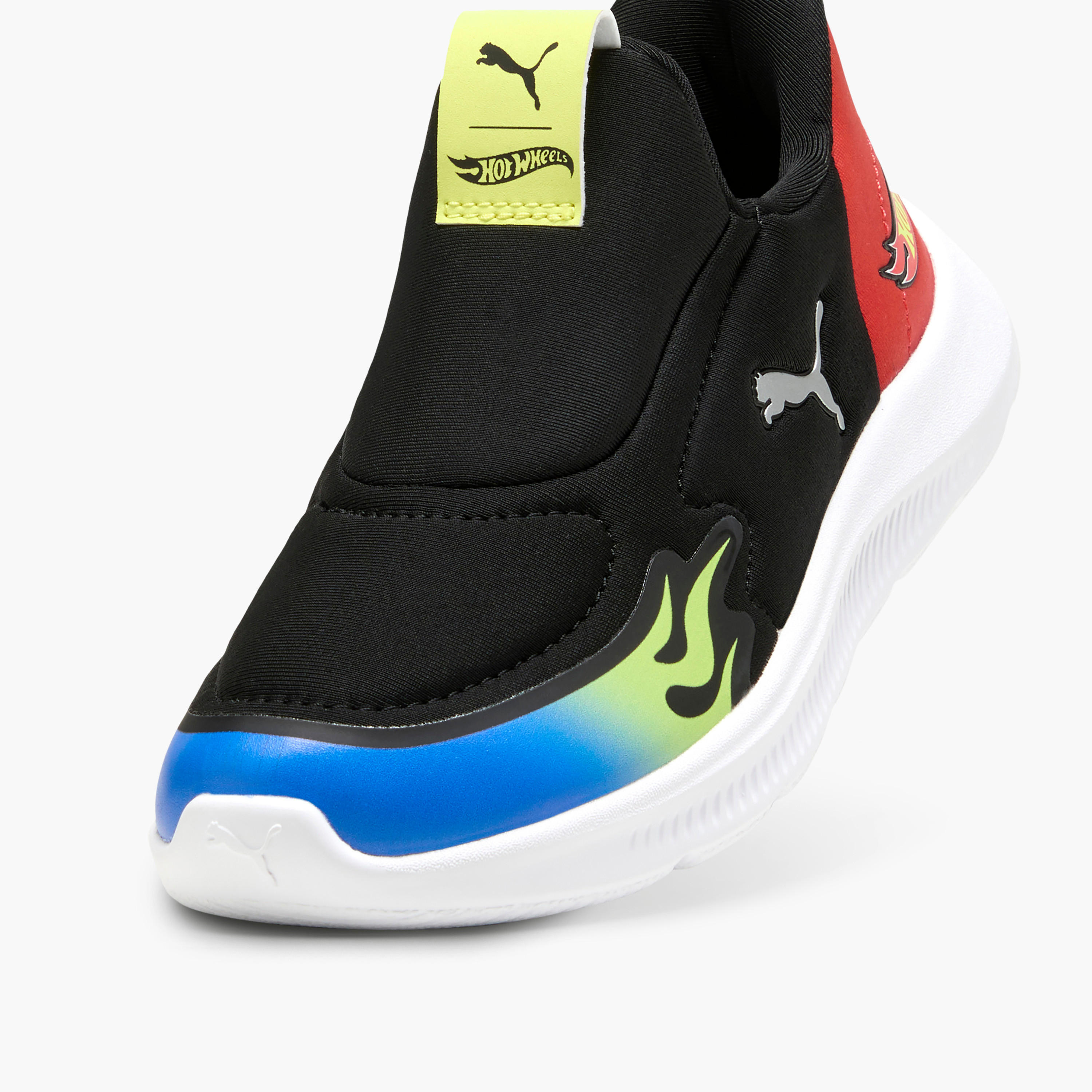 Puma Girls' Puma Fun Racer 2 SLIPTECH Hot Wheels PS Slip-On Sports Shoes - 40140901-girls-shoes-sports-image-6