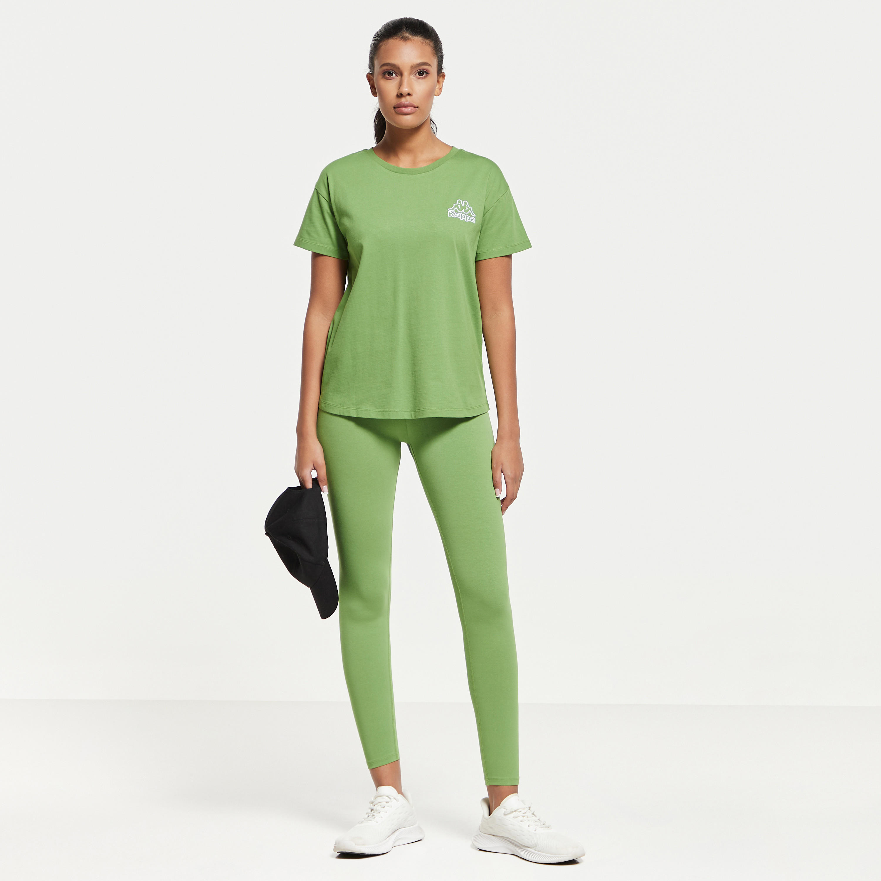 بنطلون ليقنز بخصر مطّاطي وطبعات من كابا-women-clothing-bottoms-leggings-image-2