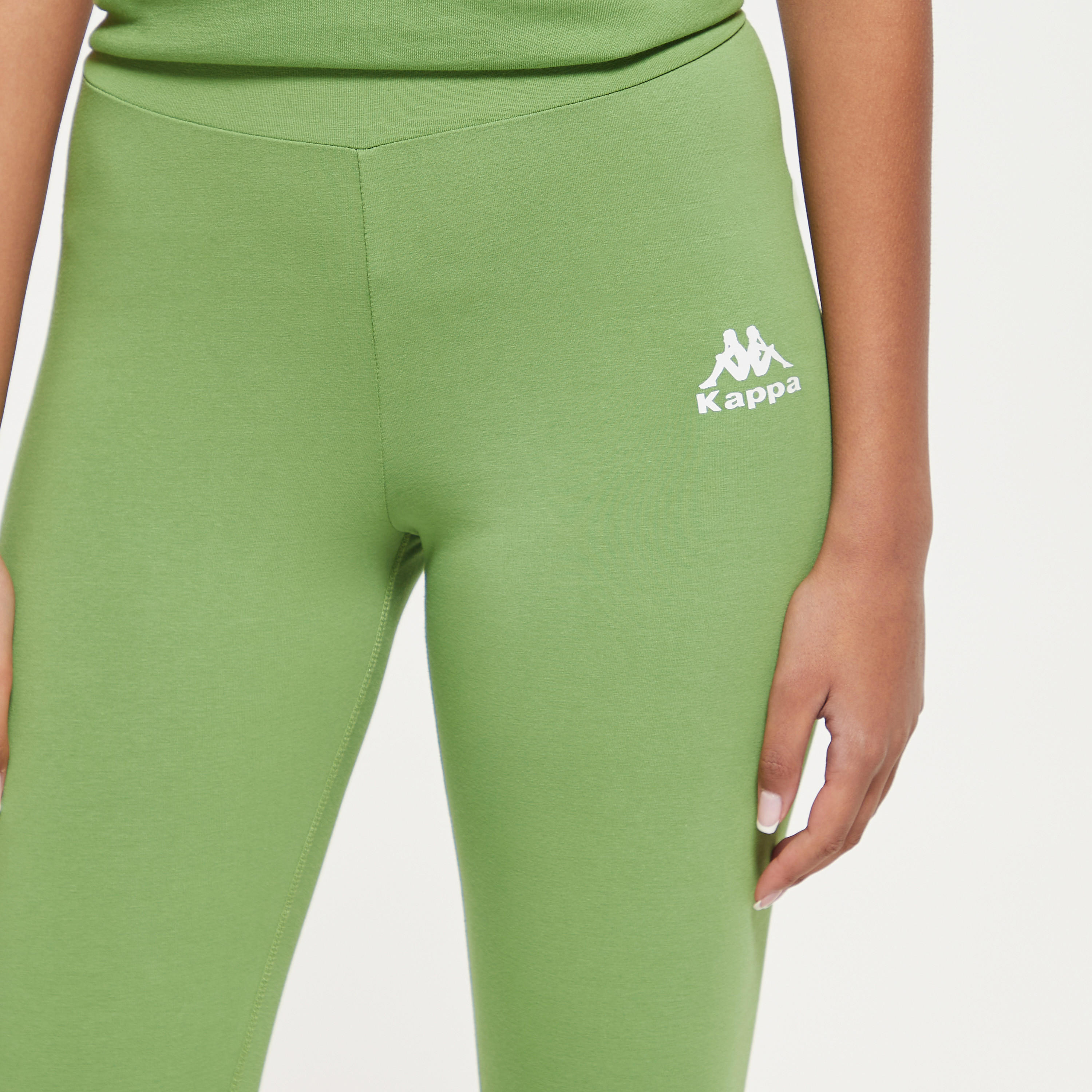 Kappa Printed Leggings with Elasticated Waistband-women-clothing-bottoms-leggings-image-3