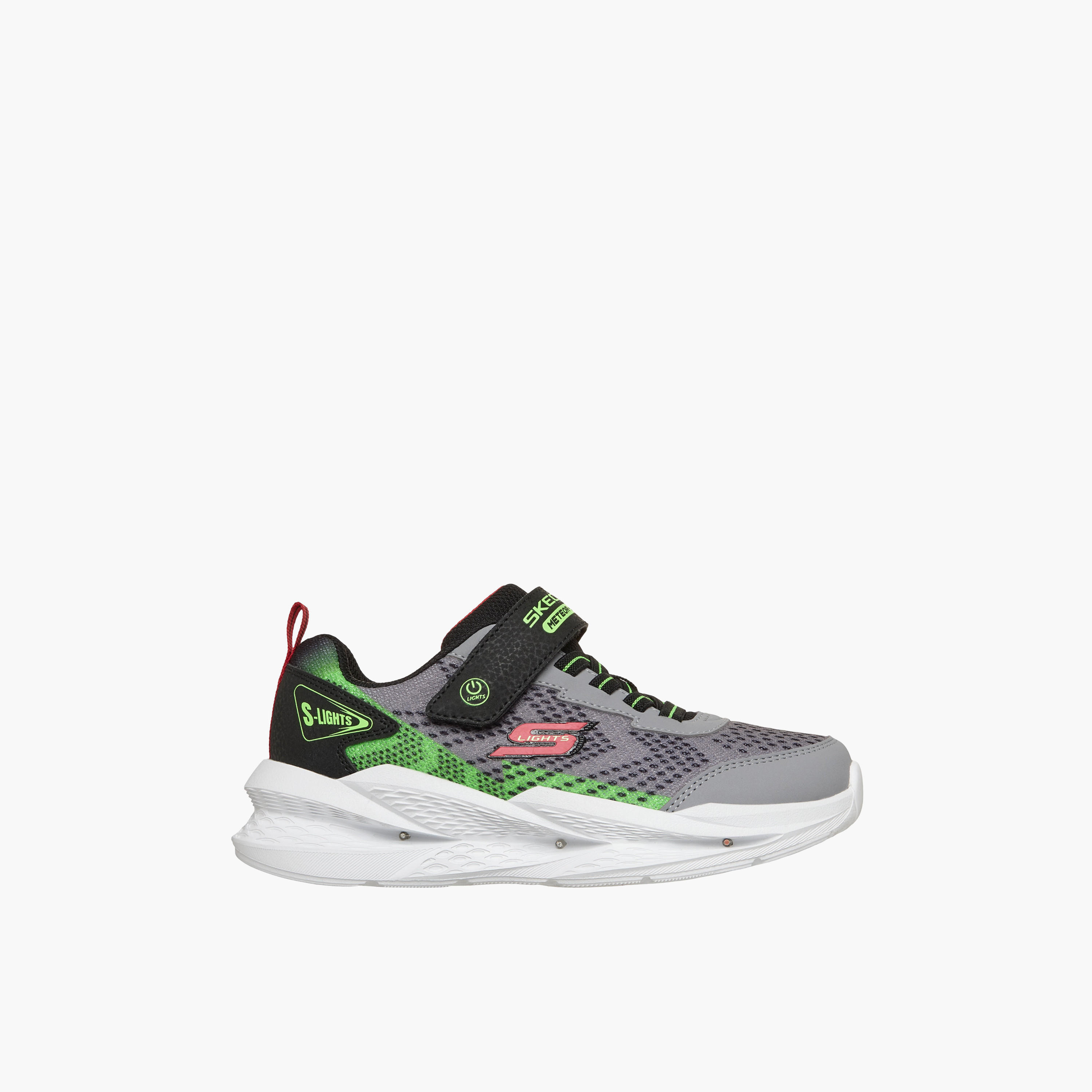Skechers Boys METEOR-LIGHTS 2.0 Hook & Loop Light-Up Ankle Sneakers-boys-shoes-sneakers-image-4