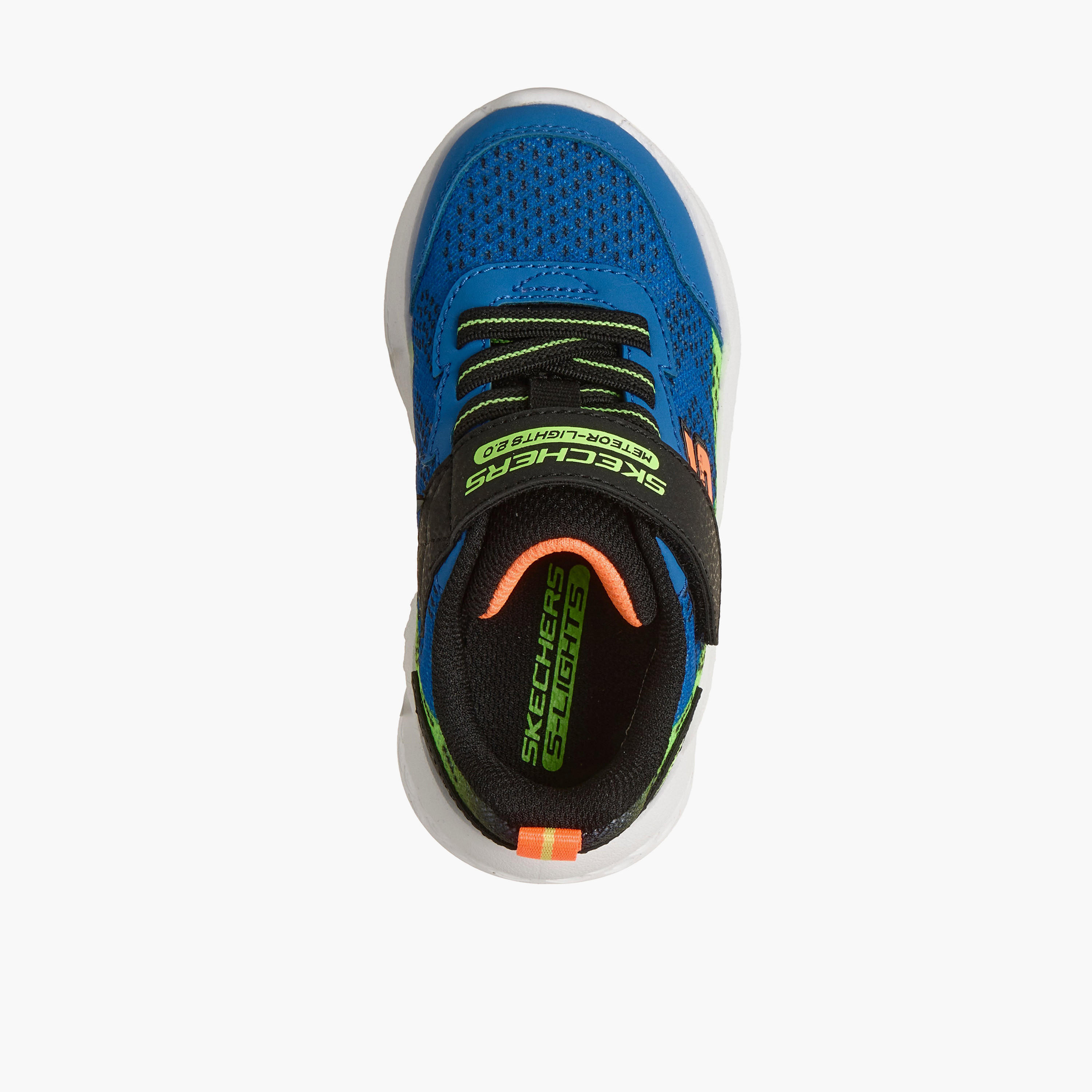 Skechers Boys METEOR-LIGHTS 2.0 Hook & Loop Light-Up Ankle Sneakers-boys-shoes-sneakers-image-2