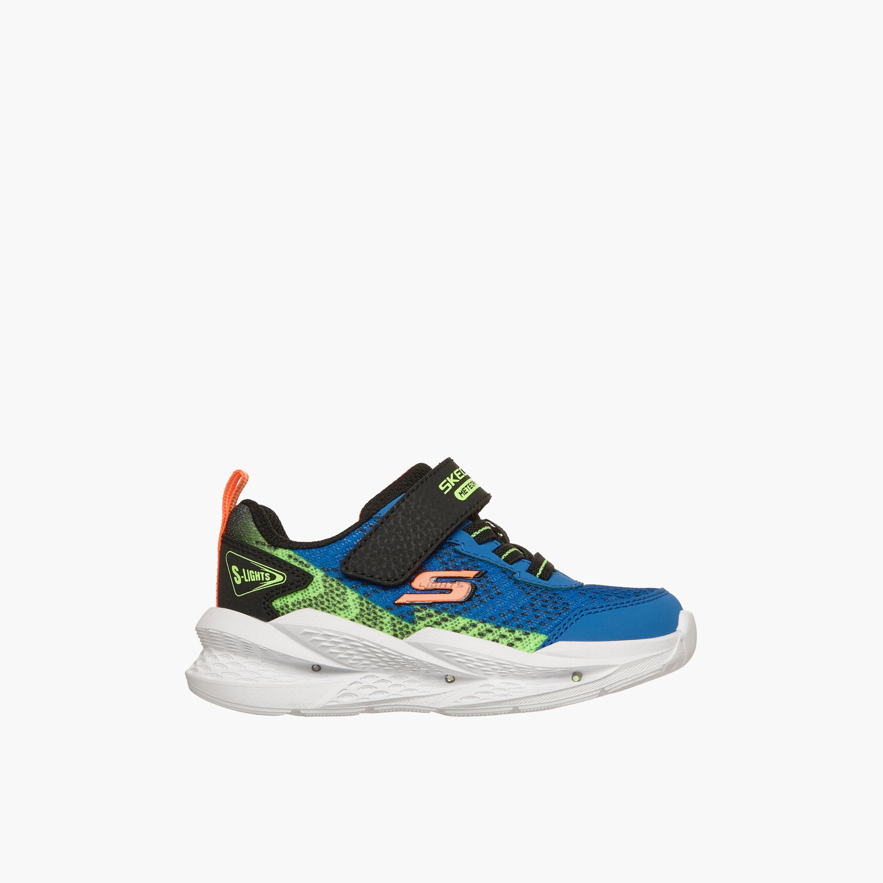 Skechers Boys METEOR-LIGHTS 2.0 Hook & Loop Light-Up Ankle Sneakers-boys-shoes-sneakers-image-3