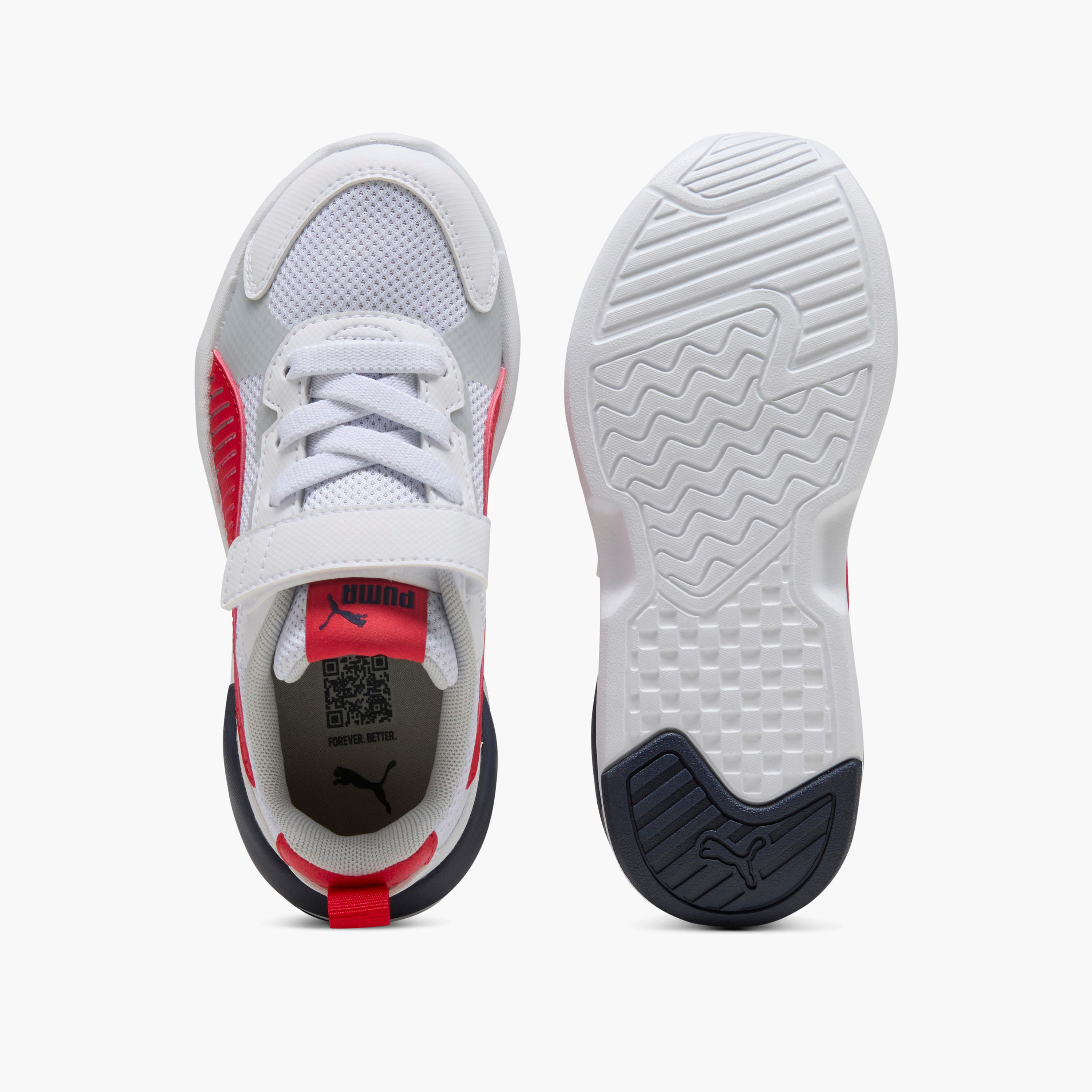 Puma Kids X Ray 3 Lt Ac Ps Hook & Loop Durable Walking Shoes-boys-shoes-sneakers-image-4