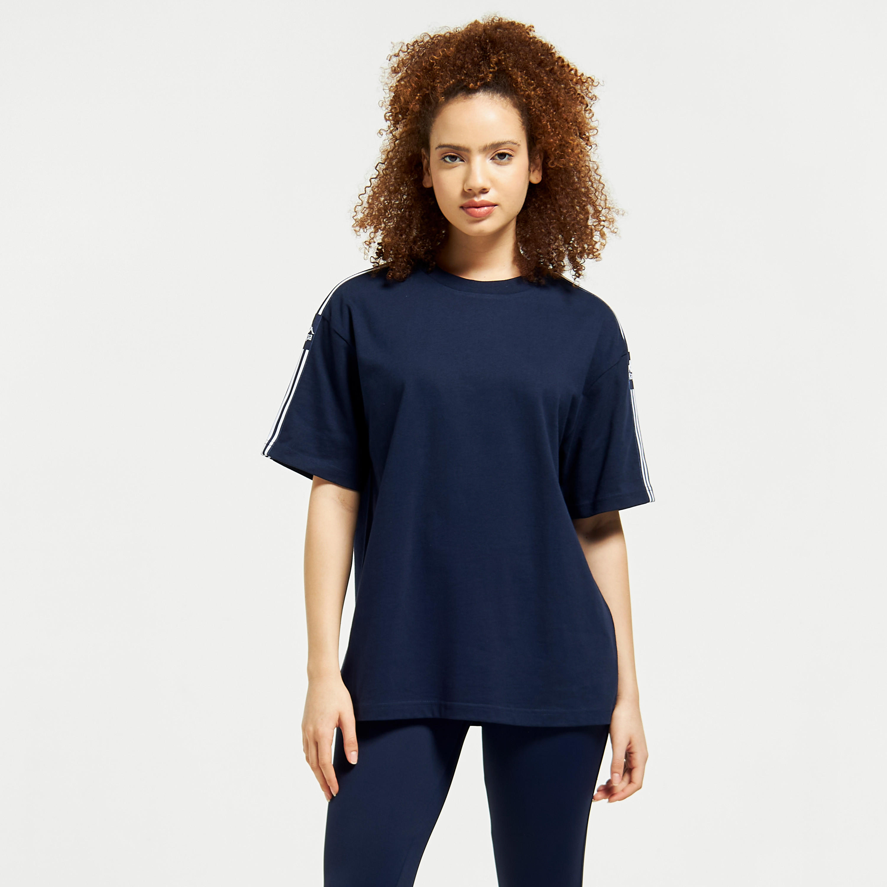تيشيرت بياقة ضيّقة وأكمام قصيرة من كابا-women-clothing-sportswearandactivewear-tshirtsandvests-image-3