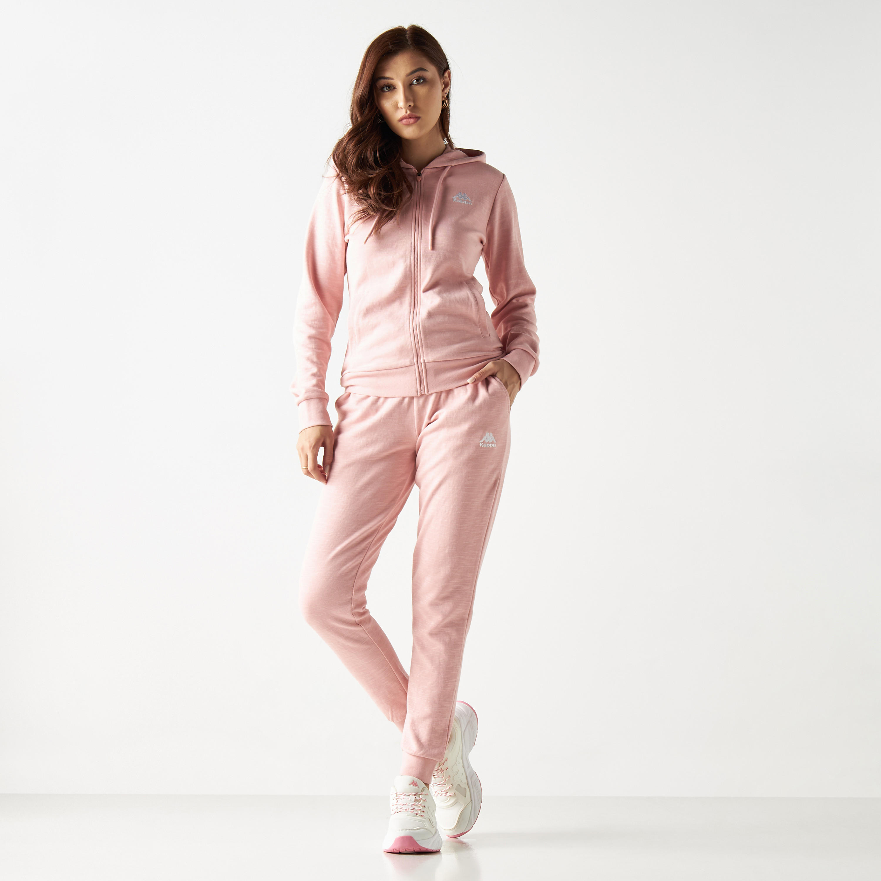هودي مطرّز بسحاب إغلاق وجيوب من  كابا-women-clothing-sportswearandactivewear-hoodiesandsweatshirts-image-2