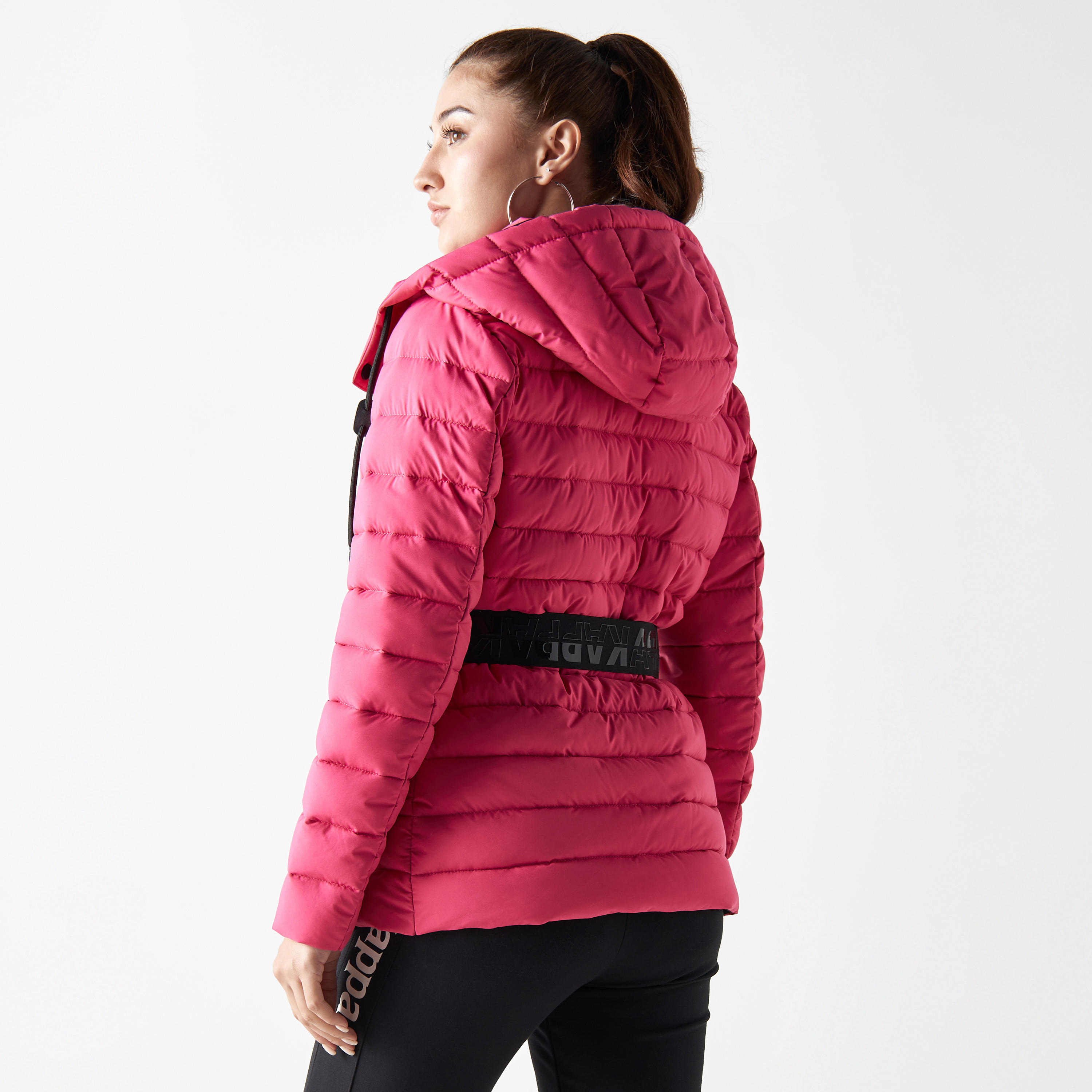 جاكيت بقبّعة وحزام من كابا-women-clothing-sportswearandactivewear-coatsandjackets-jackets-image-3