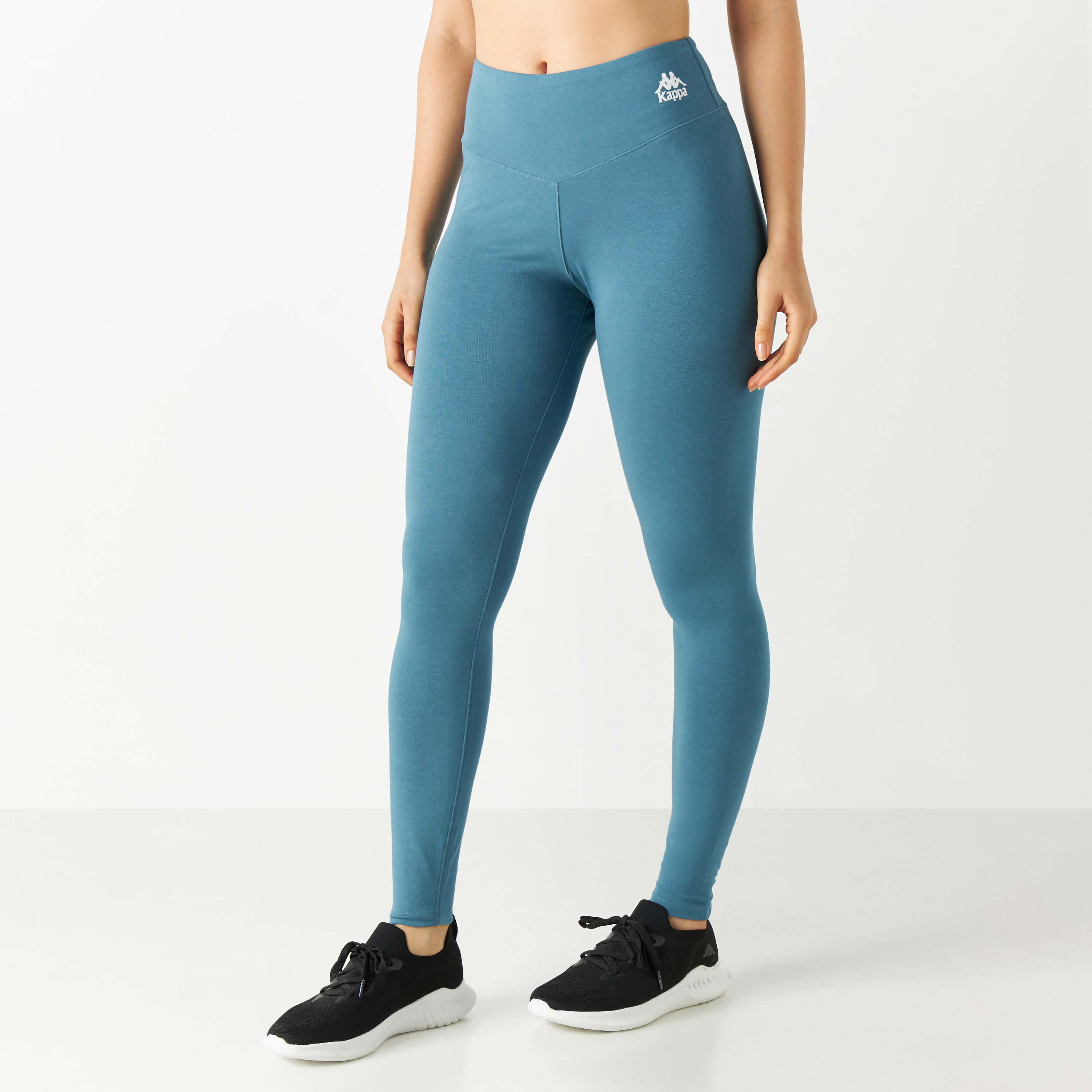 بنطلون ليقنز بخصر مطاطي من كابا-women-clothing-bottoms-leggings-image-1