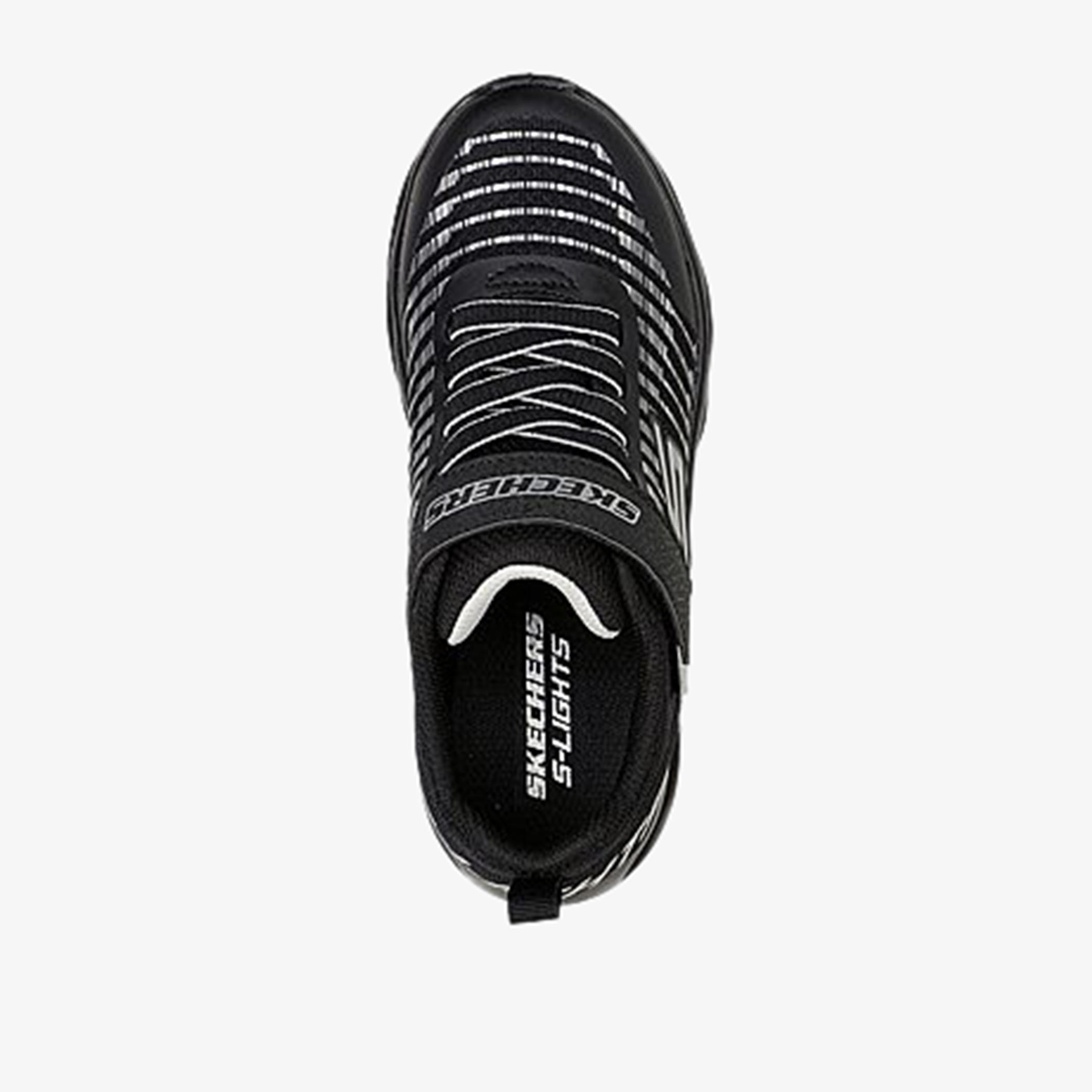 Skechers Kids Twisty Brights Trainers - 401650L-BKSL-boys-shoes-sneakers-image-3