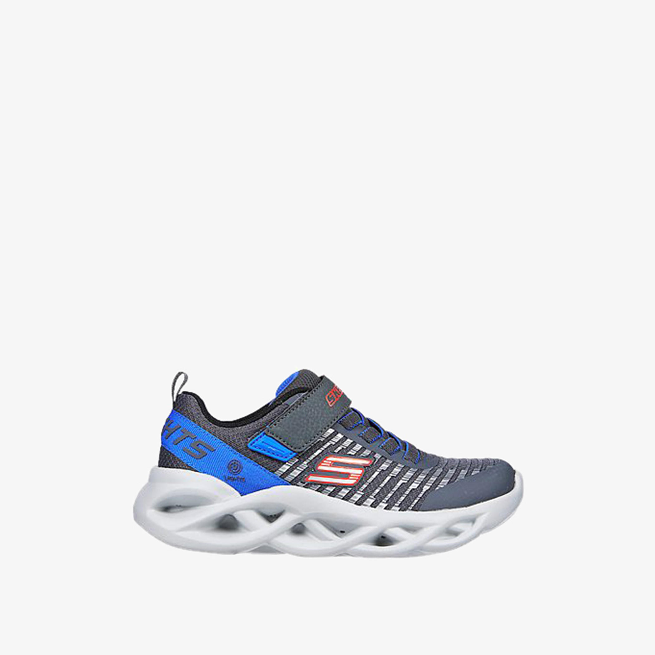 Skechers Boys' Twisty Brights Trainers - 401650L-CCBL-boys-shoes-sneakers-image-2