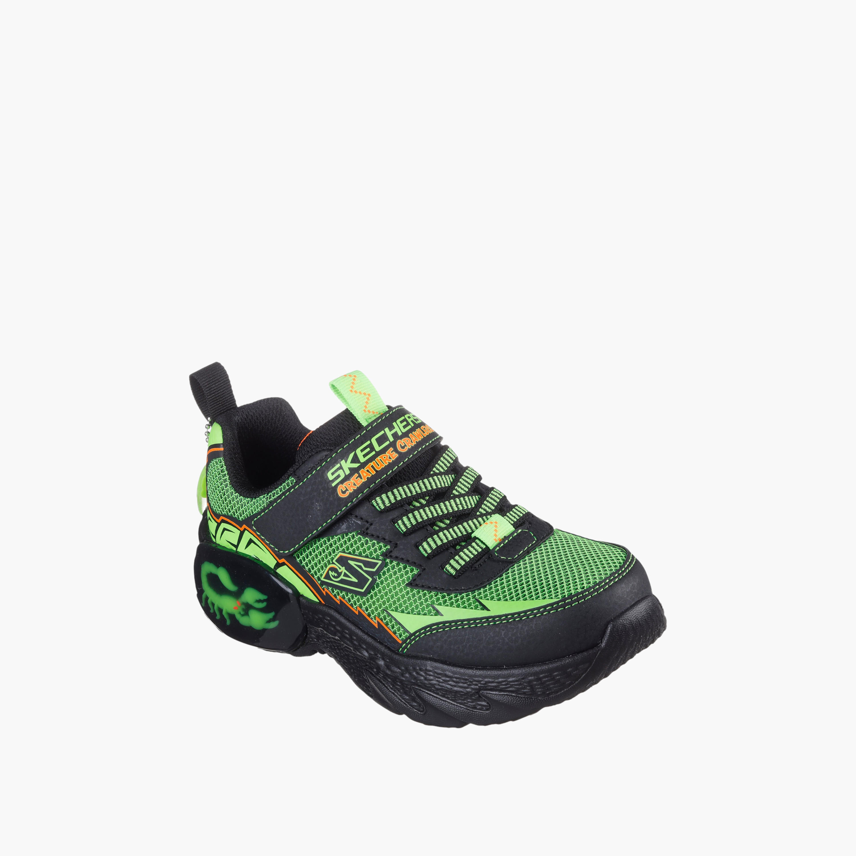 Skechers Boys Creaturecrawlers Hook & Loop Ankle Sneakers Cushioned Sole Shoes-boys-shoes-sneakers-image-1