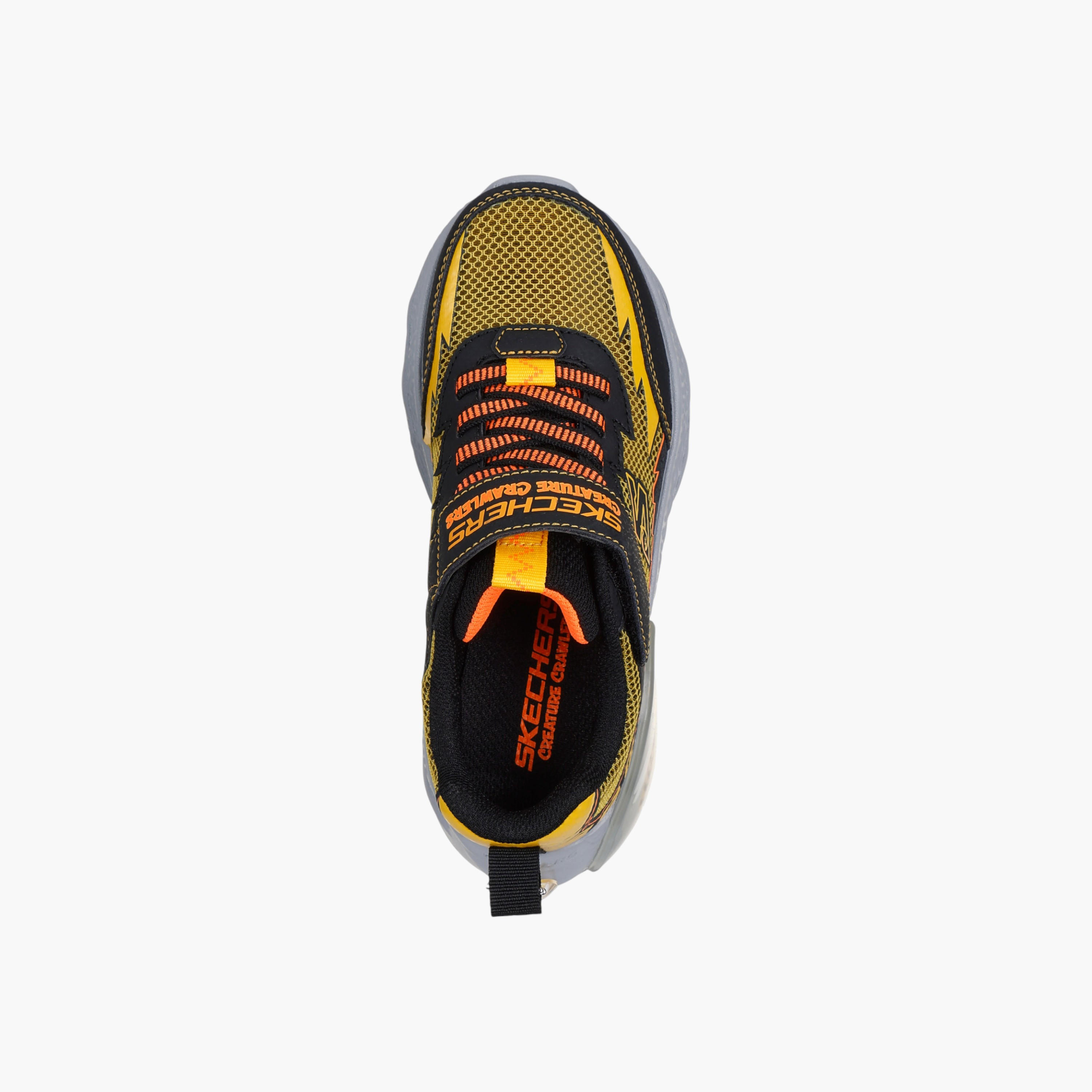 Skechers Boys Creaturecrawlers Hook & Loop Cushioned Sole Trainer Shoes-boys-shoes-sneakers-image-3