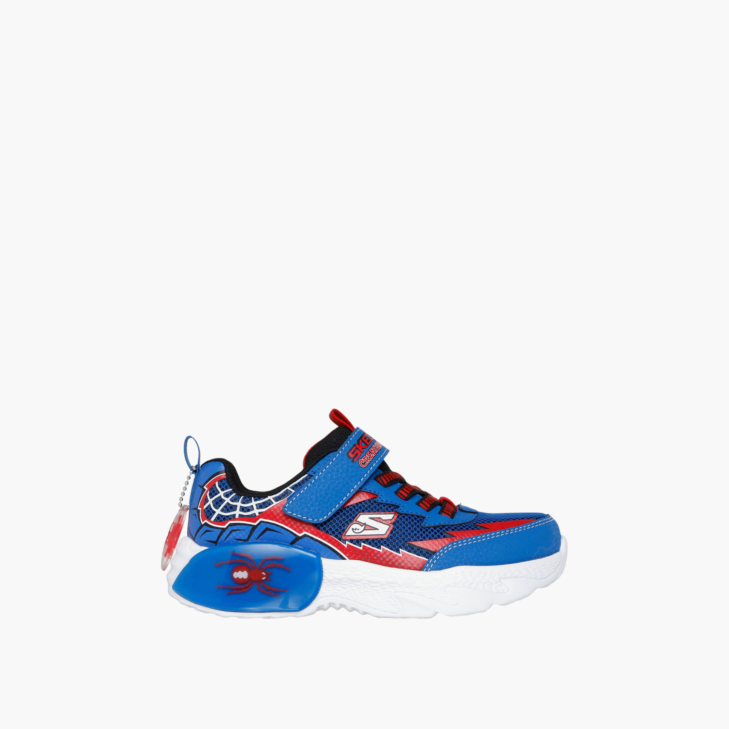 Skechers Boys' CREATURECRAWLERS Sneakers with Hook and Loop Closure - 402120L-BLRD-boys-shoes-sneakers-image-2