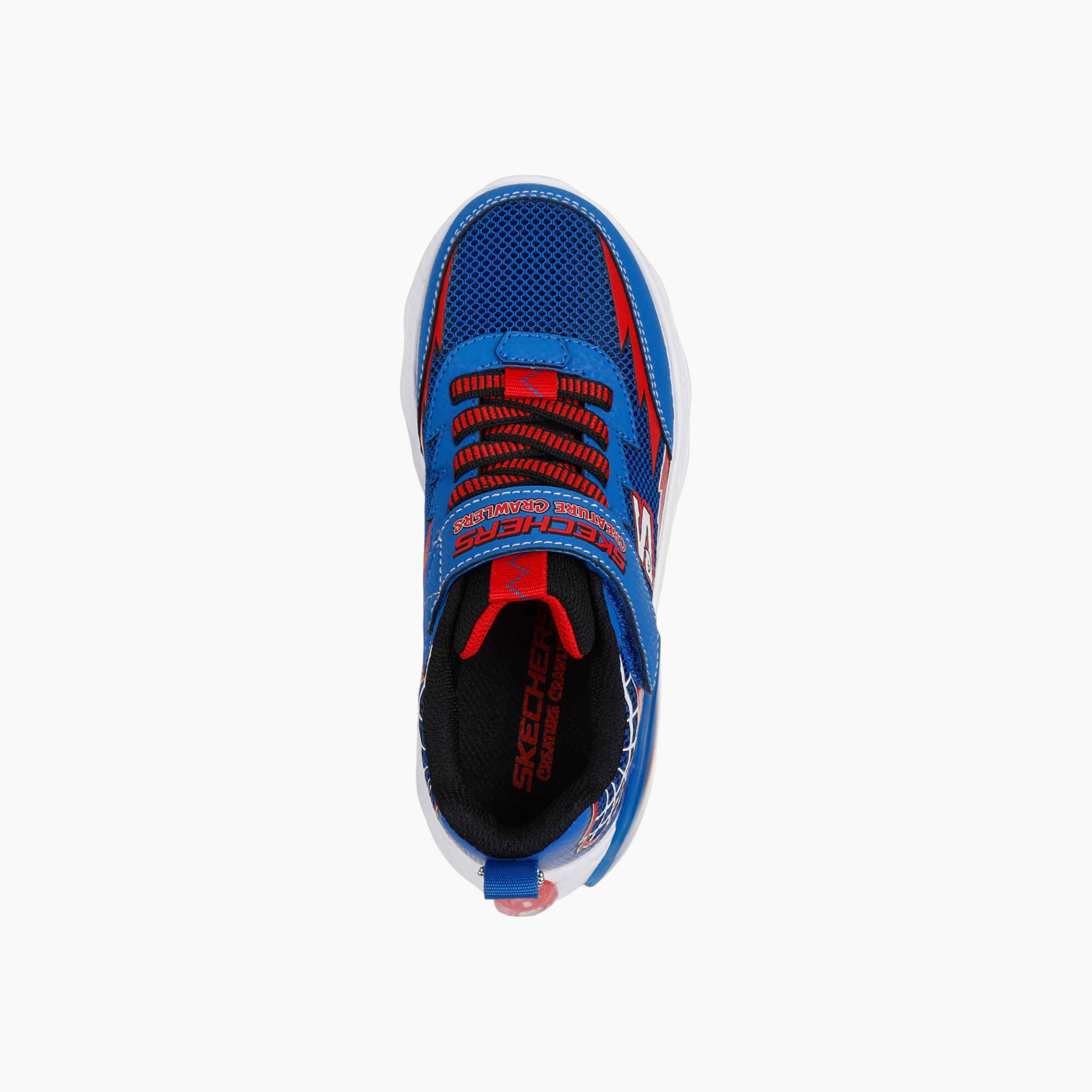 Skechers Boys' CREATURECRAWLERS Sneakers with Hook and Loop Closure - 402120L-BLRD-boys-shoes-sneakers-image-3