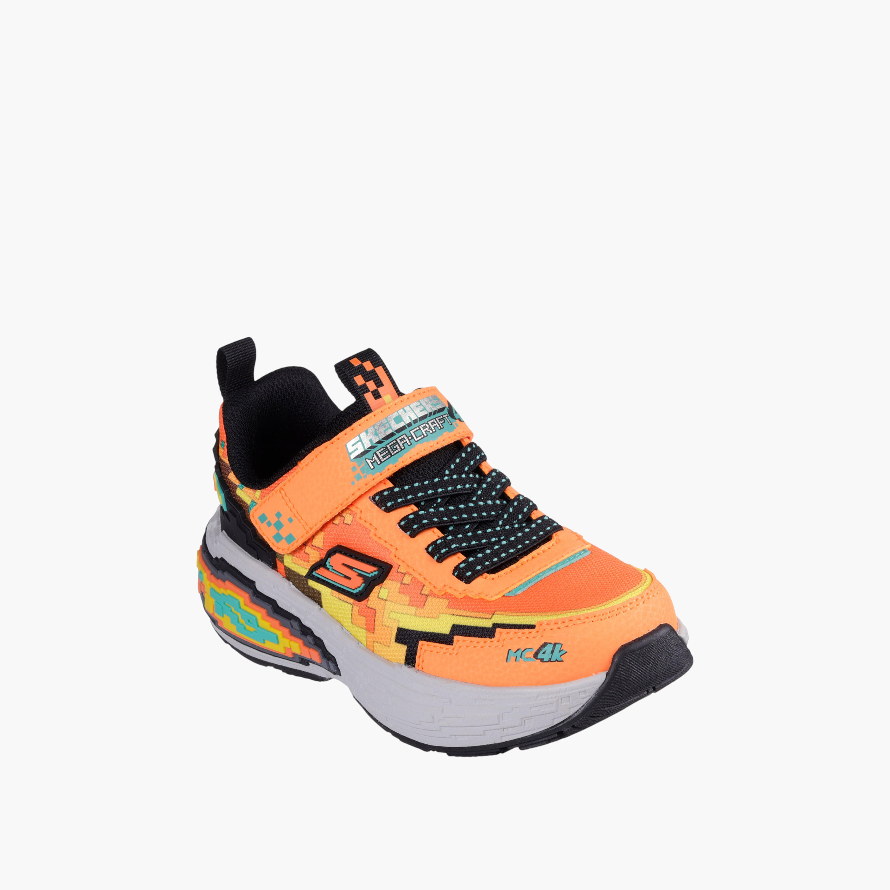 Skechers Boys Megacraft 4K Hook & Loop Ankle Sneakers Durable Shoes-boys-shoes-sneakers-image-1