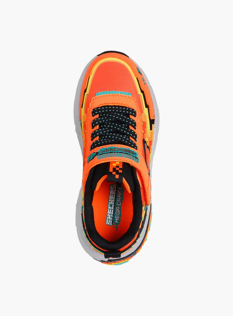 Skechers Boys Megacraft 4K Hook & Loop Ankle Sneakers Durable Shoes-boys-shoes-sneakers-image-3