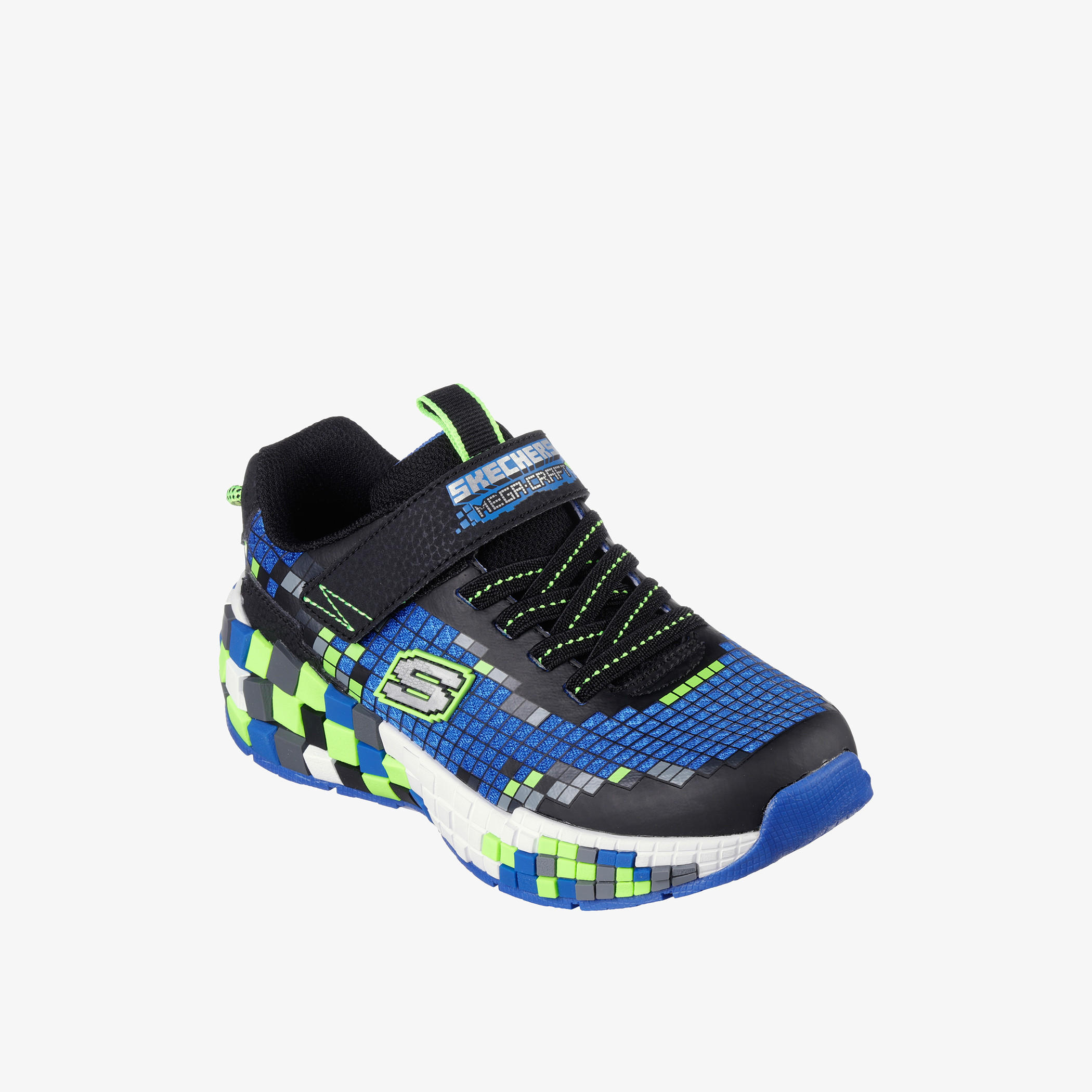 حذاء سنيكرز بشريط إغلاق لاصق للأولاد من سكيتشرز - MEGACRAFT 3-sports-boys-shoes-image-1