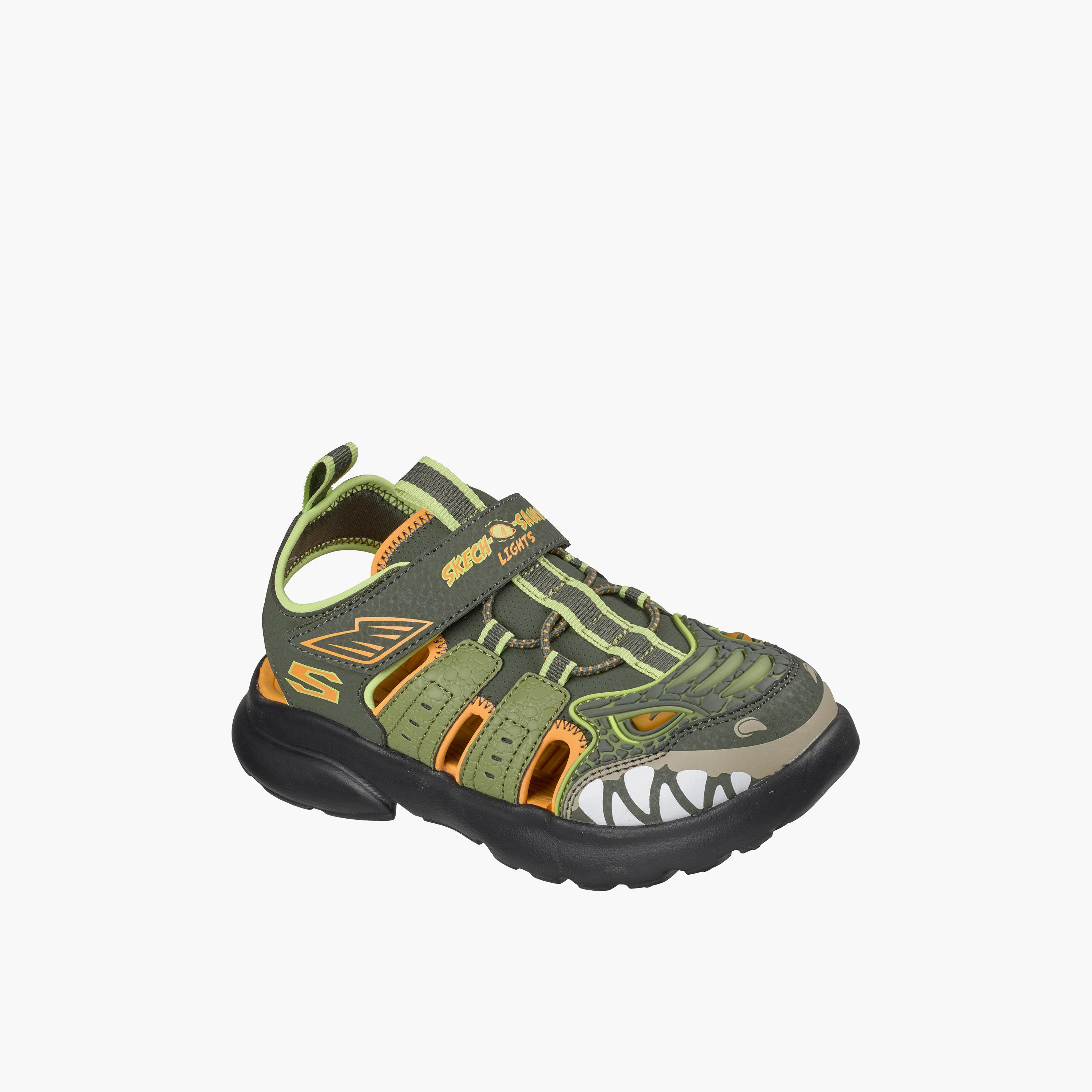 Skechers Boys RAZOR SPLASH Hook & Loop Flat Sandals-boys-shoes-sandals-image-1