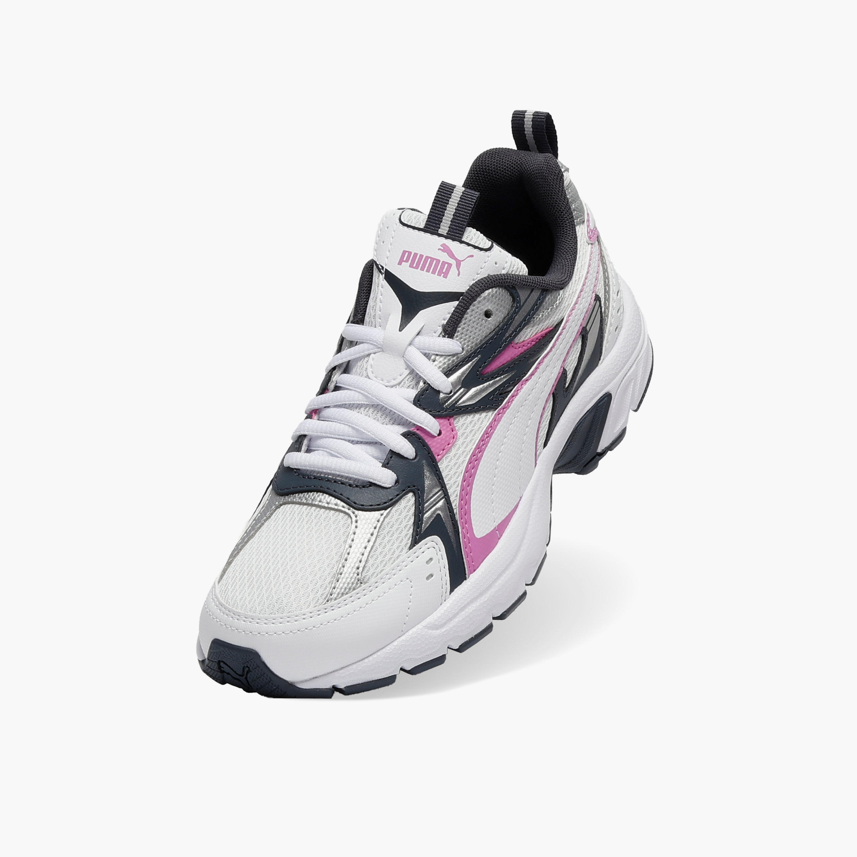 Puma Women Milenio Tech Lace-Up Low Ankle Sneakers-women-shoes-sneakers-image-5
