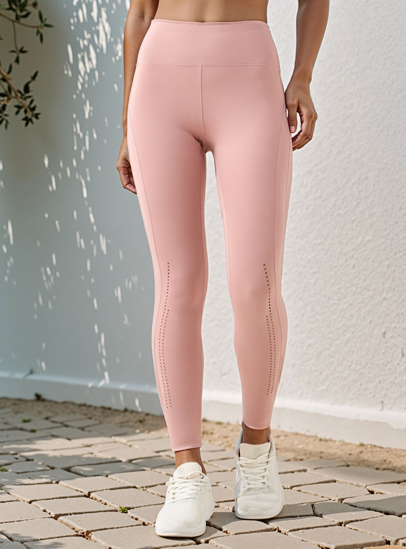 Kappa Logo Print Flexi Waist Leggings-sports-women-clothing-activewearleggings-image-1