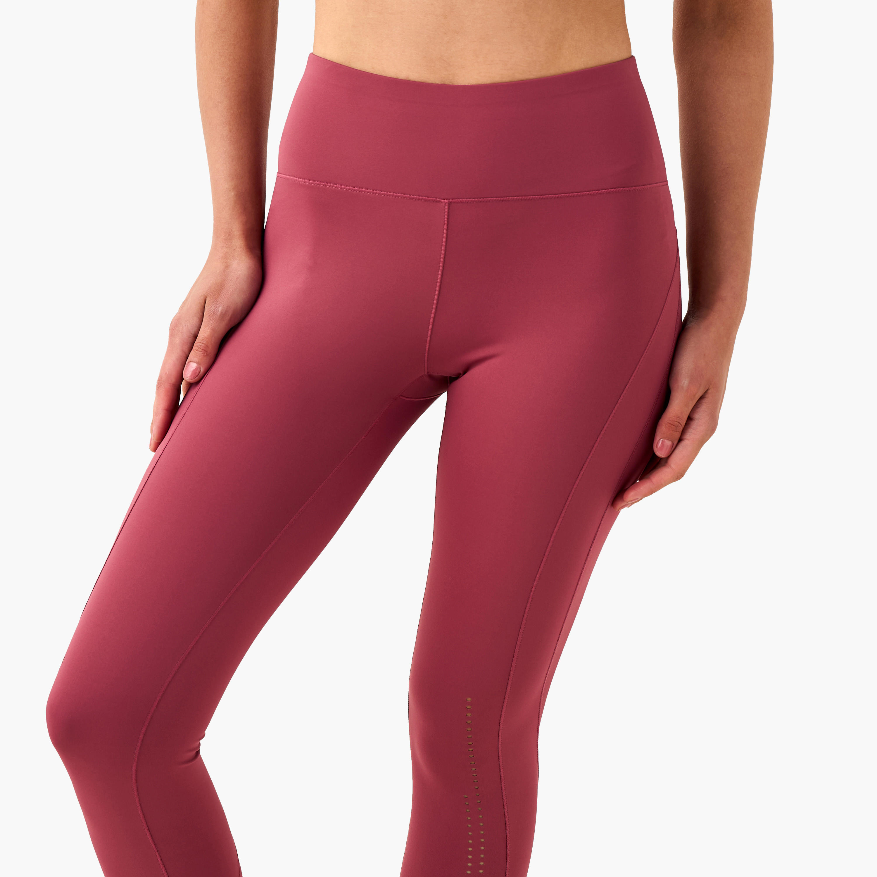 بنطلون ليقنز بخصر مطاطي وطبعات الشعار من كابا-sports-women-clothing-activewearleggings-image-3