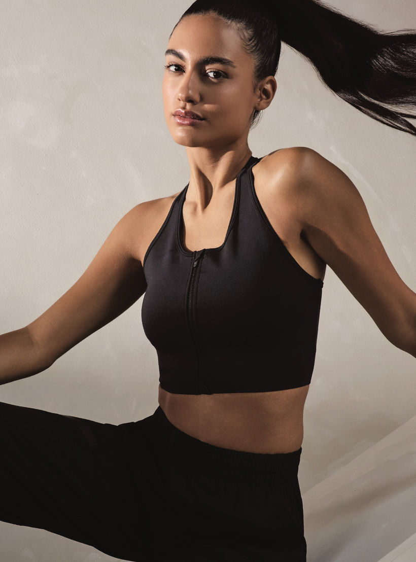 صدرية رياضية بظهر متقاطع وقياس عادي من كابا-women-clothing-lingerie-bras-image-1