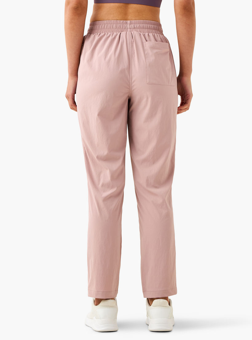 Kappa Track Pants with Drawstring Closure and Pockets-women-clothing-bottoms-joggers-image-3