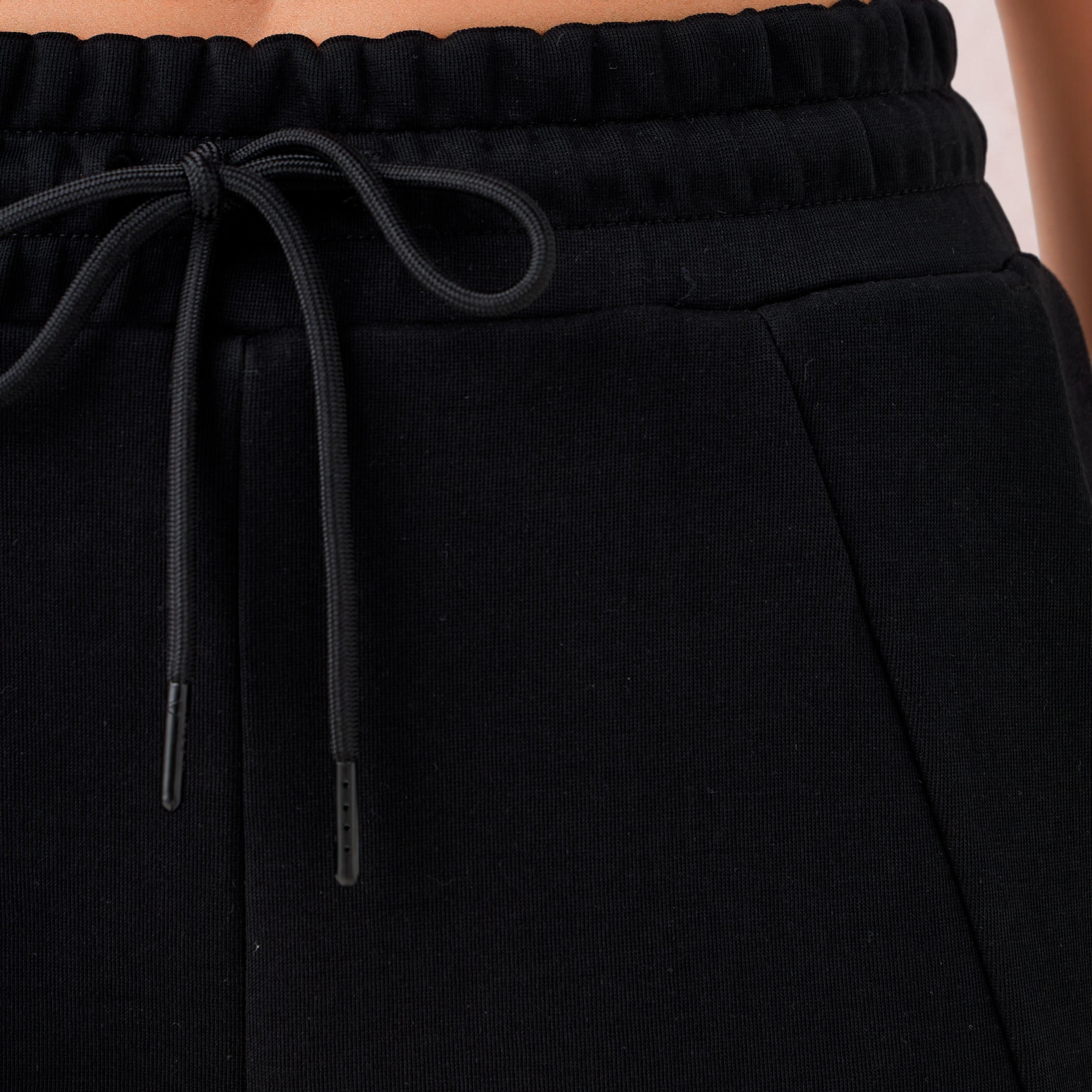 بنطلون رياضي بألواح وجيوب ورباط إغلاق من كابا-women-clothing-bottoms-joggers-image-1