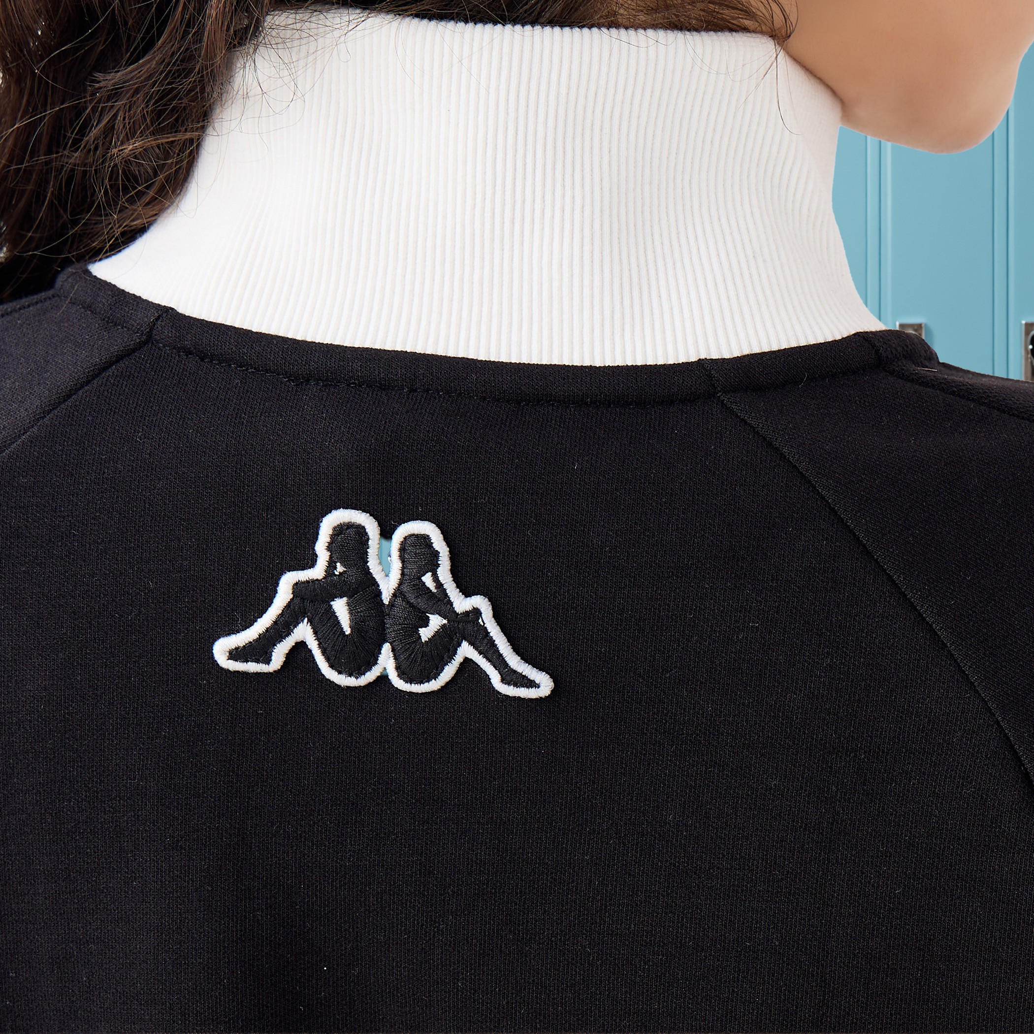 جاكيت بطبعات شعار وسحاب إغلاق من كابا-women-clothing-sportswearandactivewear-coatsandjackets-jackets-image-1