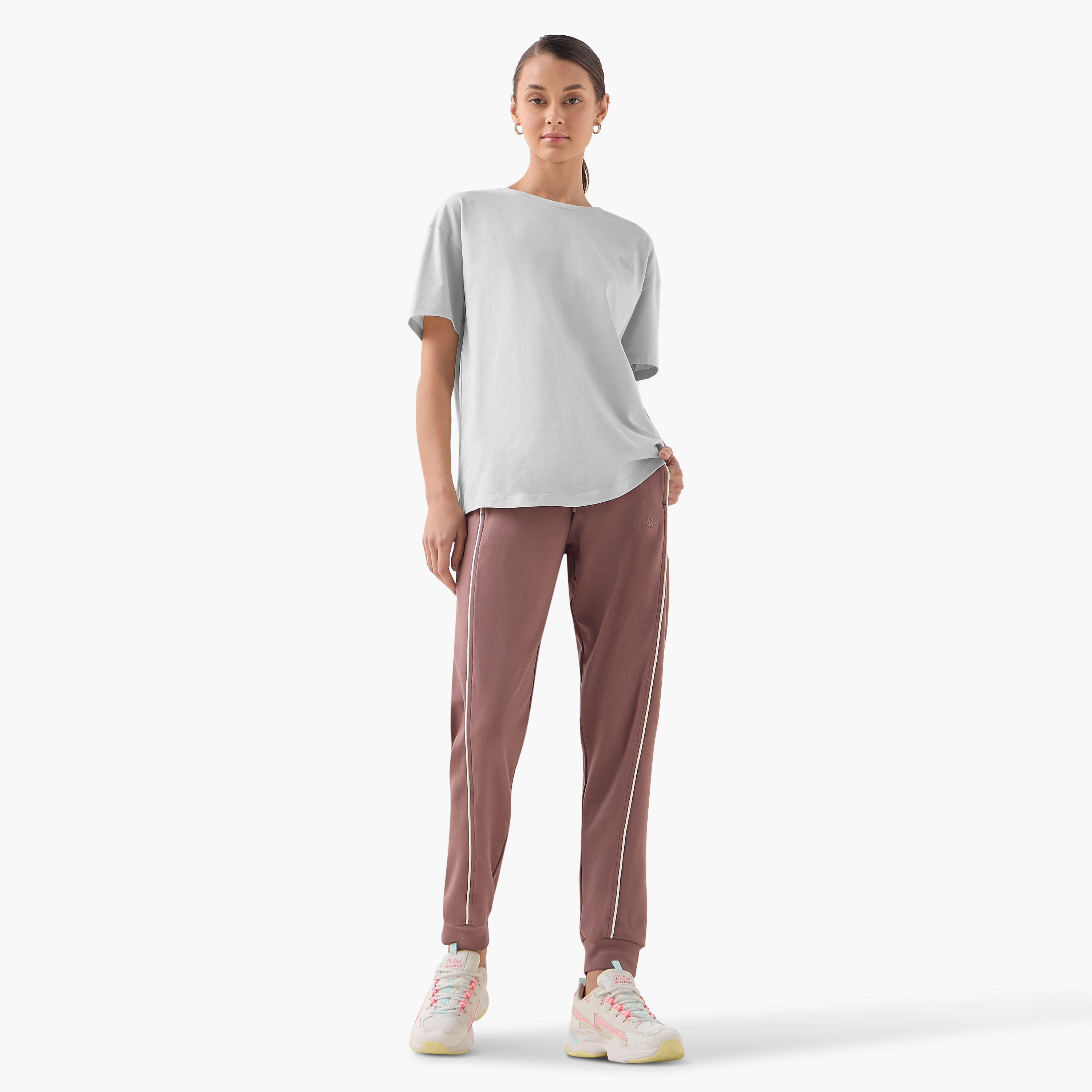 Kappa Logo Detail T-shirt-women-clothing-tshirts-image-2