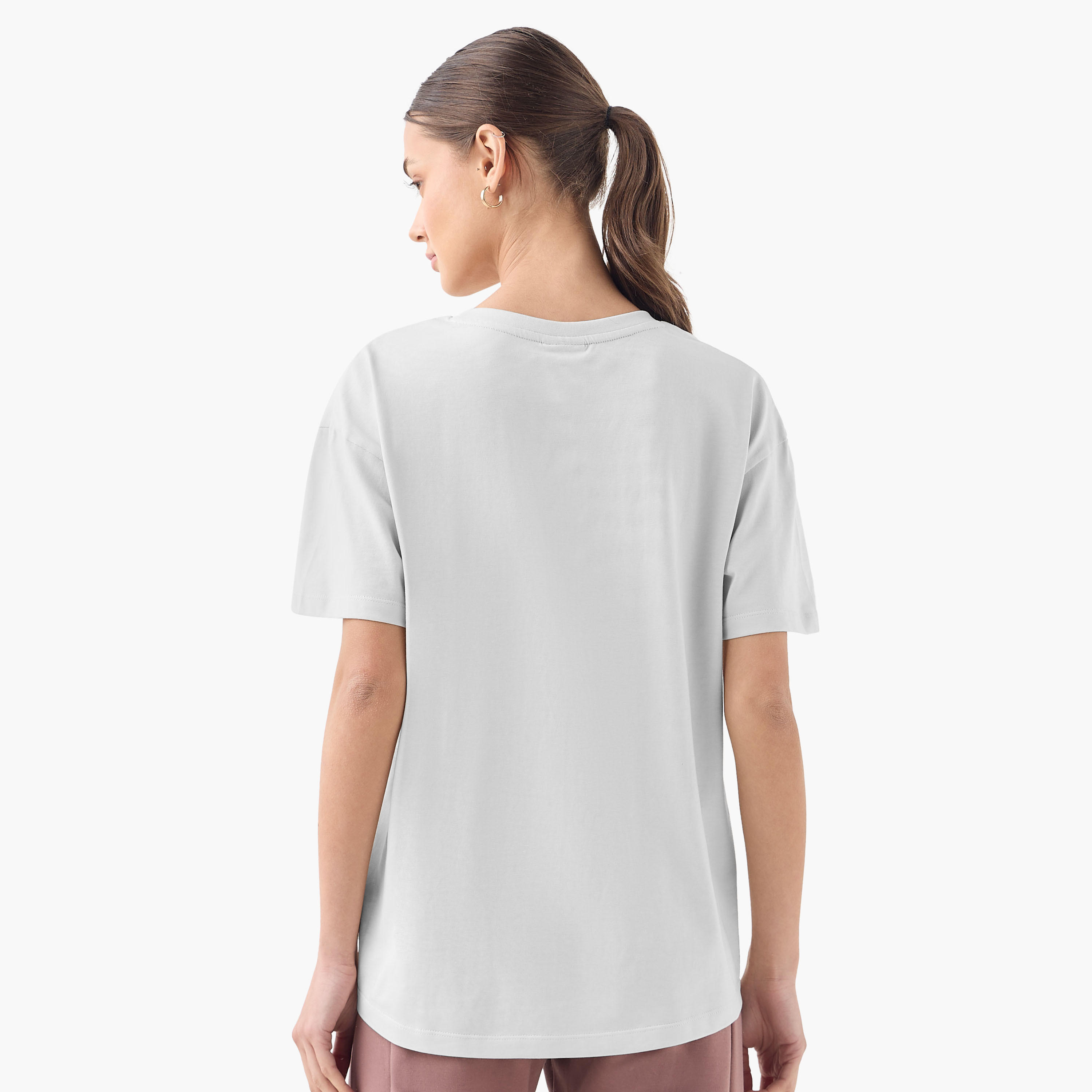 Kappa Logo Detail T-shirt-women-clothing-tshirts-image-3