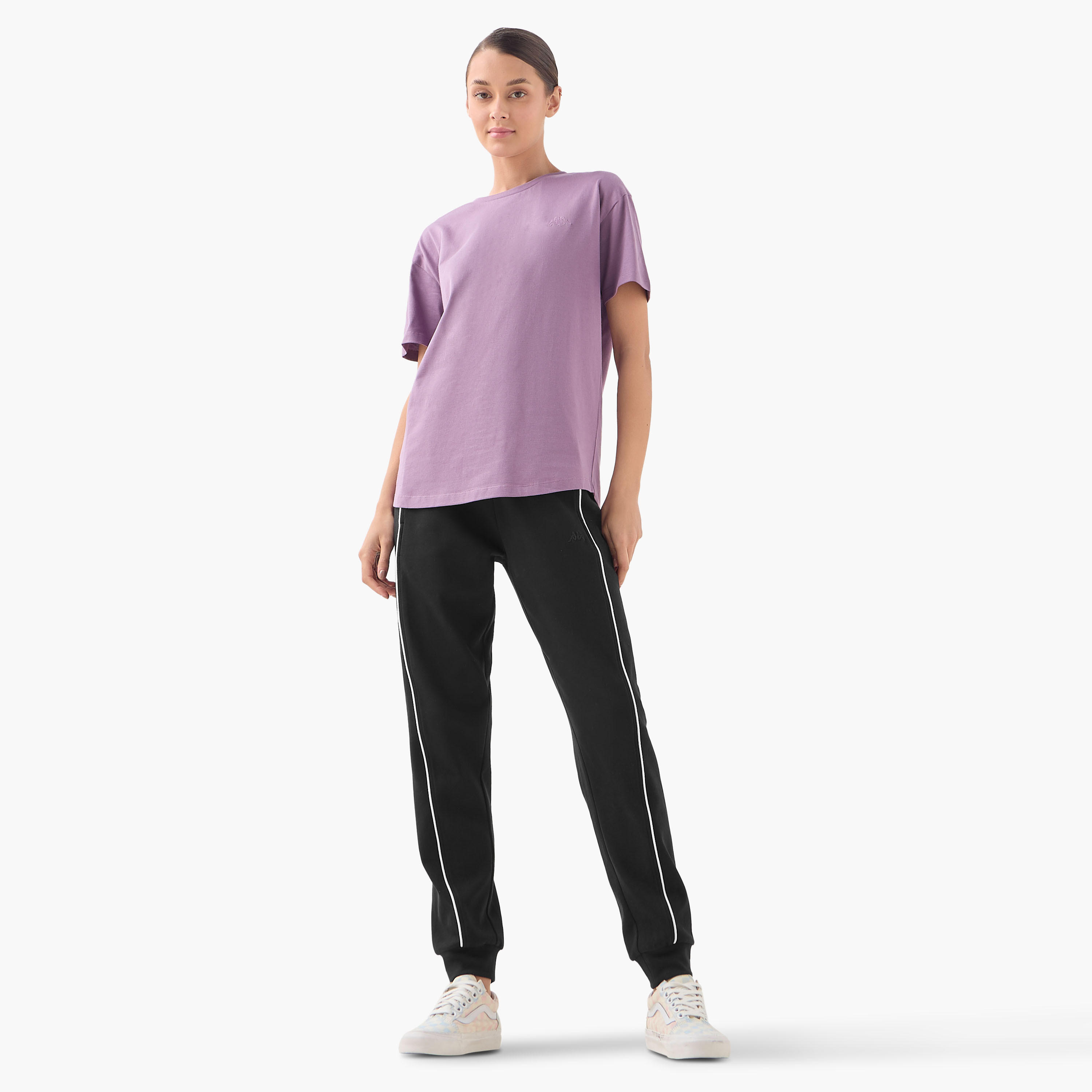 Kappa Logo Detail T-shirt-women-clothing-tshirts-image-2