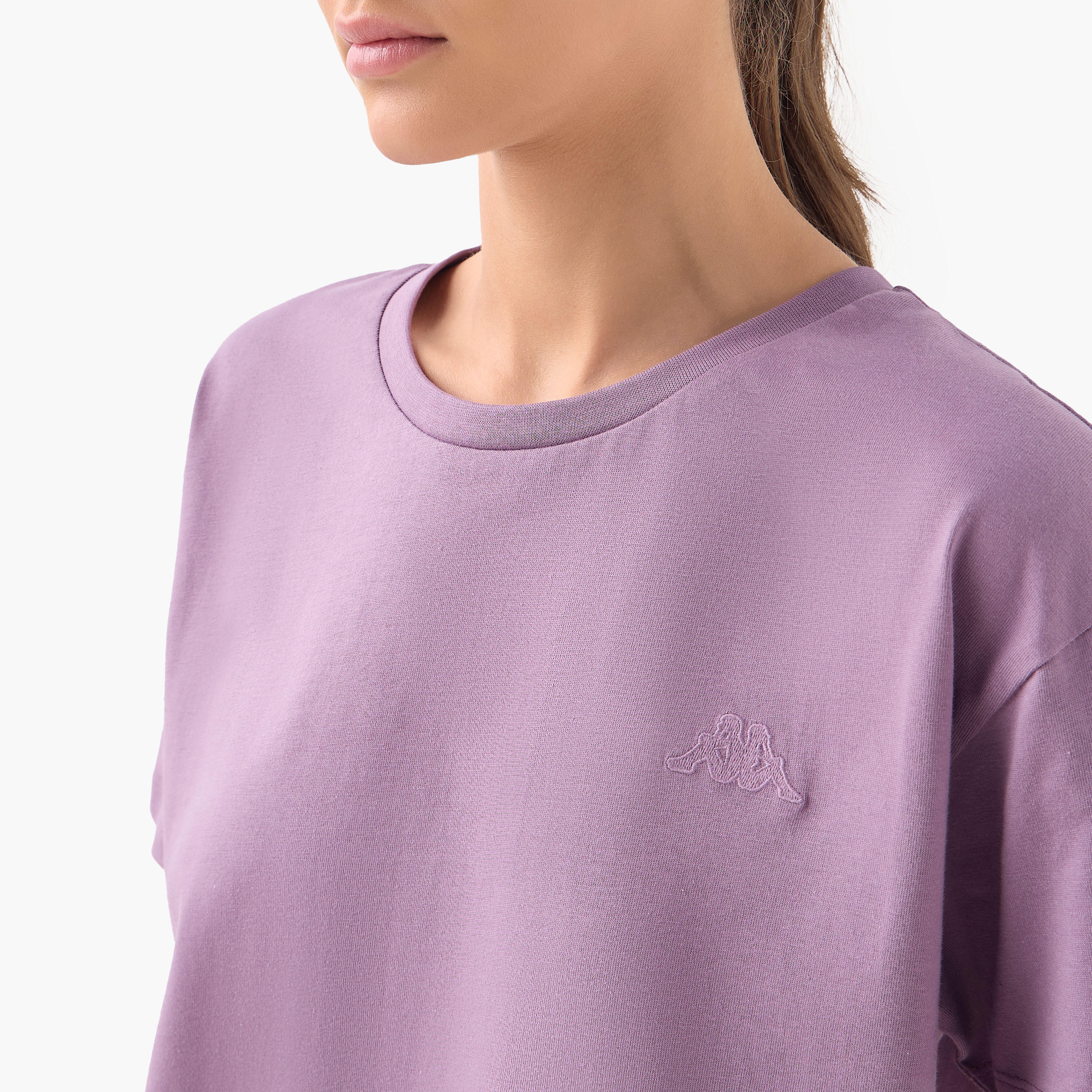 Kappa Logo Detail T-shirt-women-clothing-tshirts-image-4