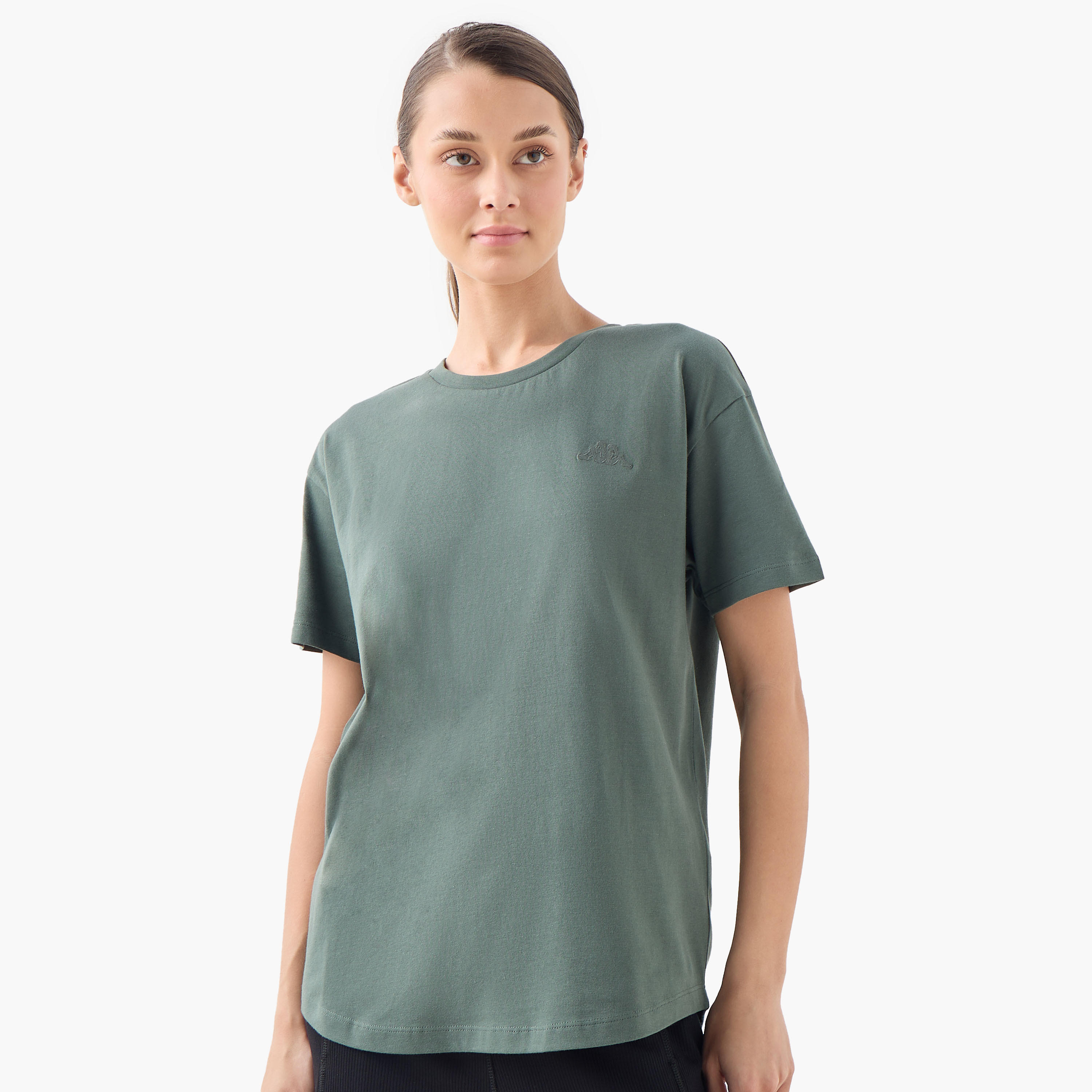 Kappa Logo Detail T-shirt-women-clothing-tshirts-image-1