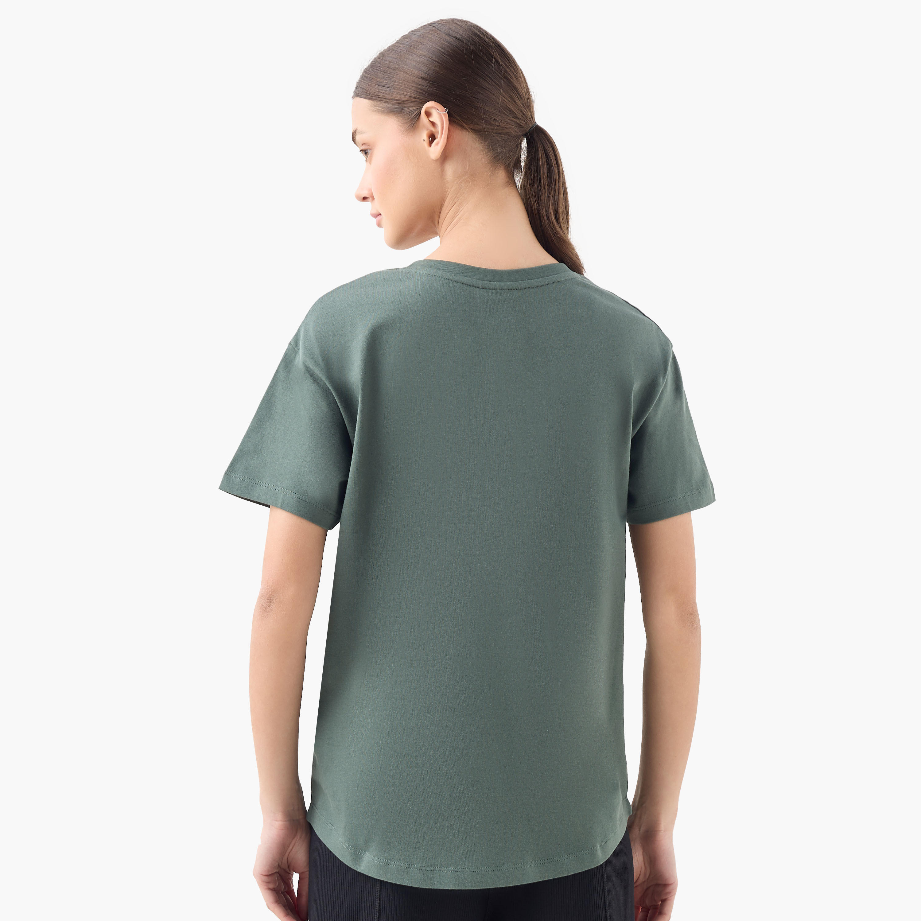 Kappa Logo Detail T-shirt-women-clothing-tshirts-image-3