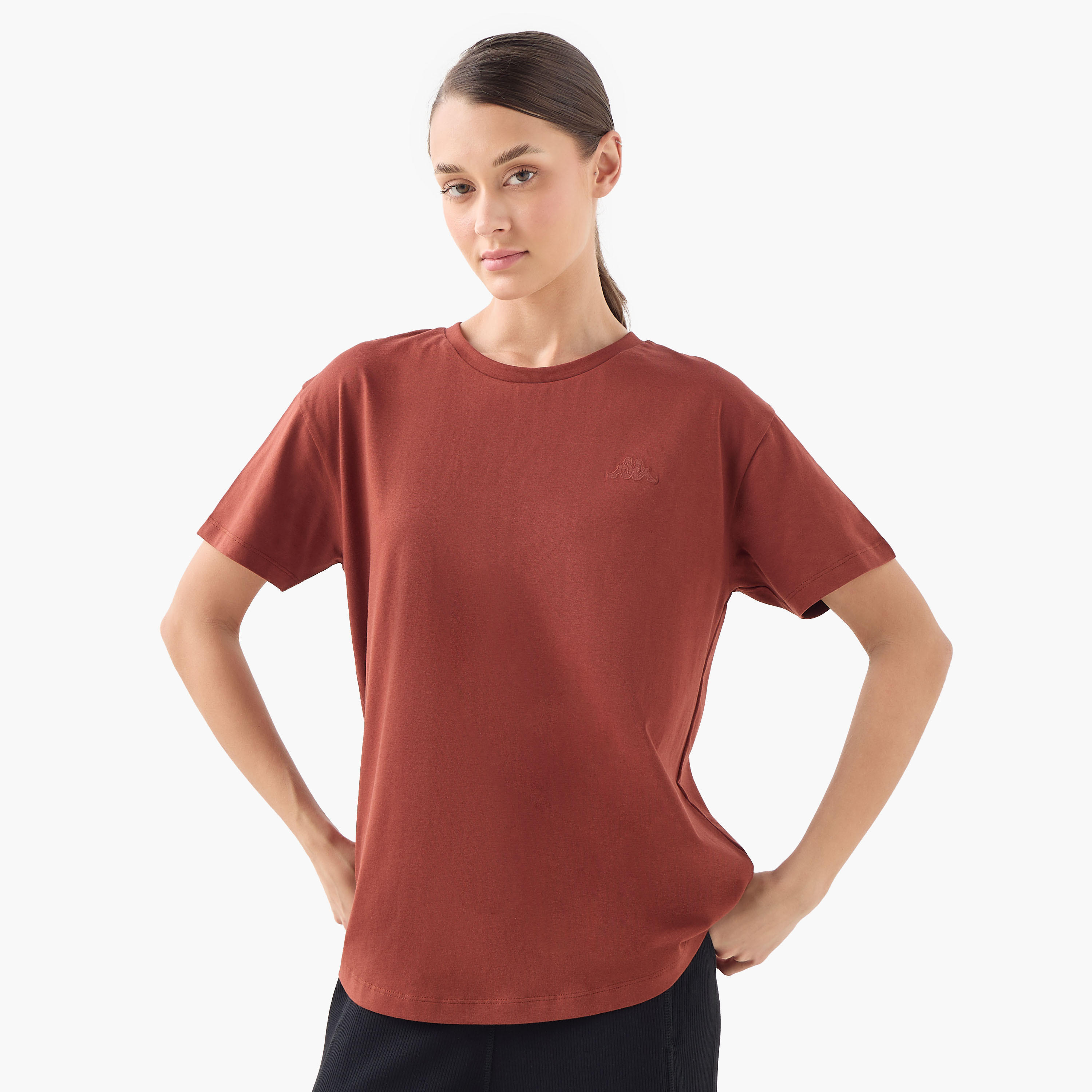 Kappa Logo Detail T-shirt-women-clothing-tshirts-image-1