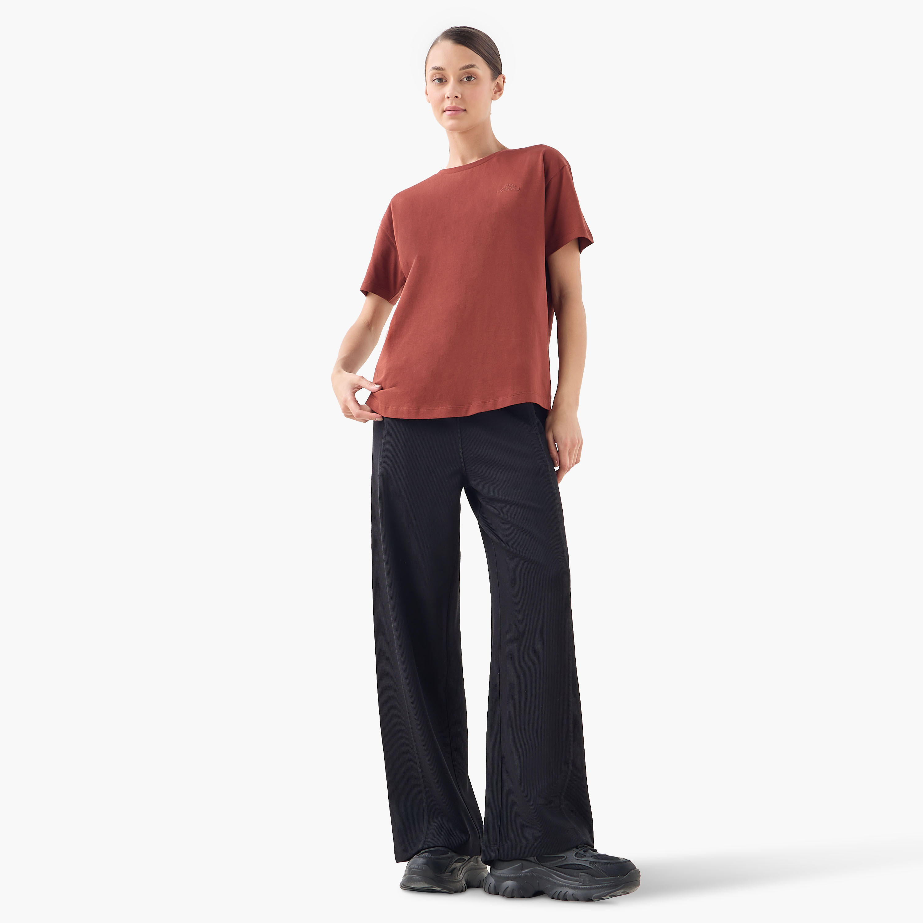 Kappa Logo Detail T-shirt-women-clothing-tshirts-image-2