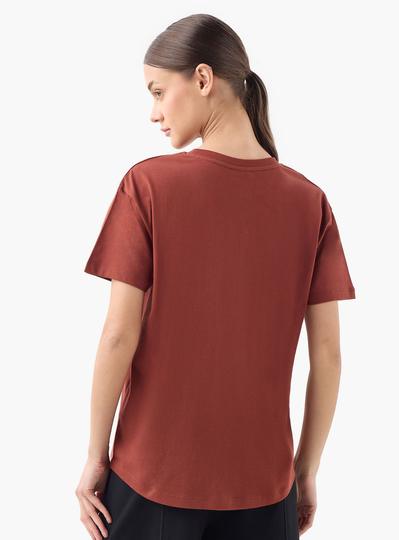 Kappa Logo Detail T-shirt-women-clothing-tshirts-image-3