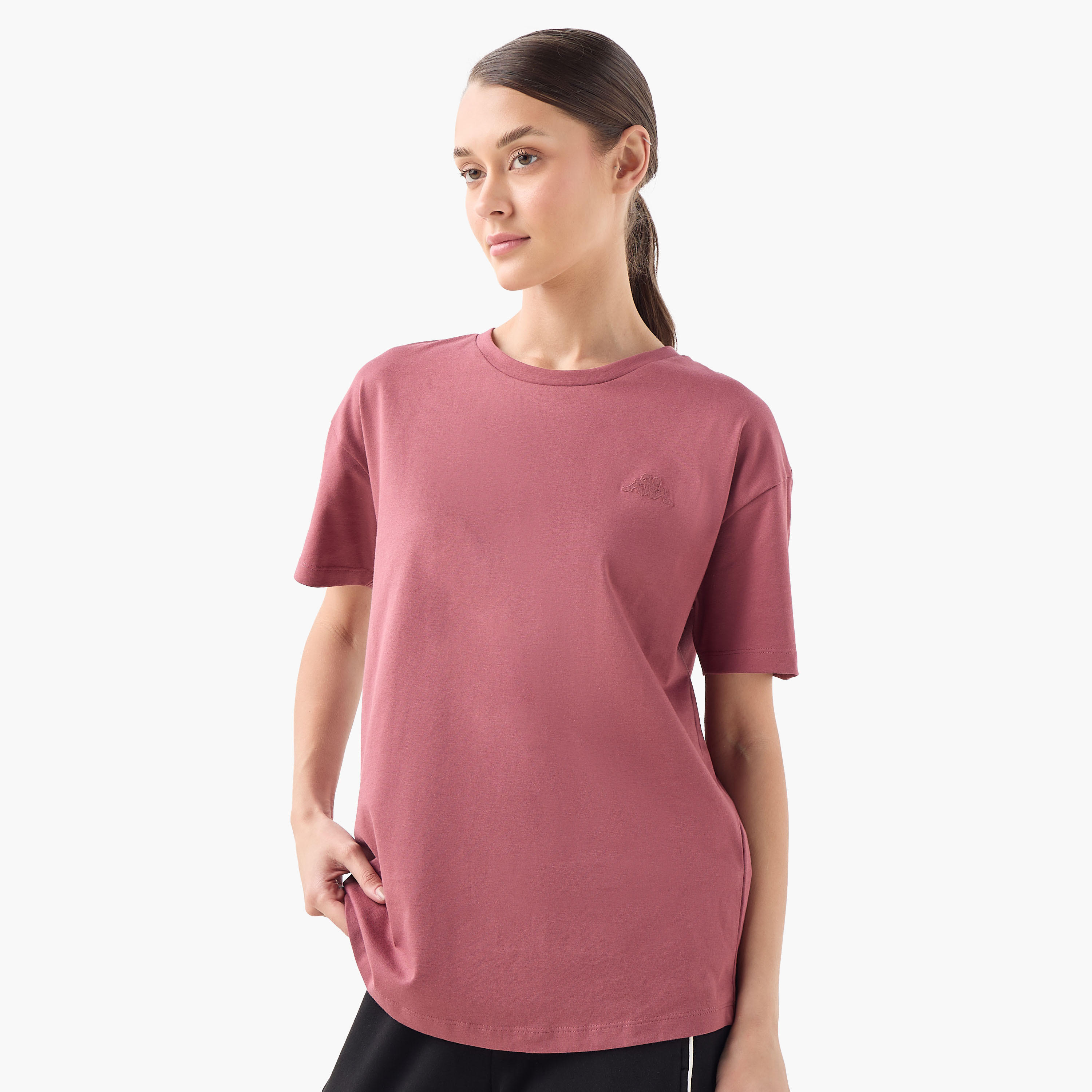 Kappa Logo Detail T-shirt-women-clothing-tshirts-image-1