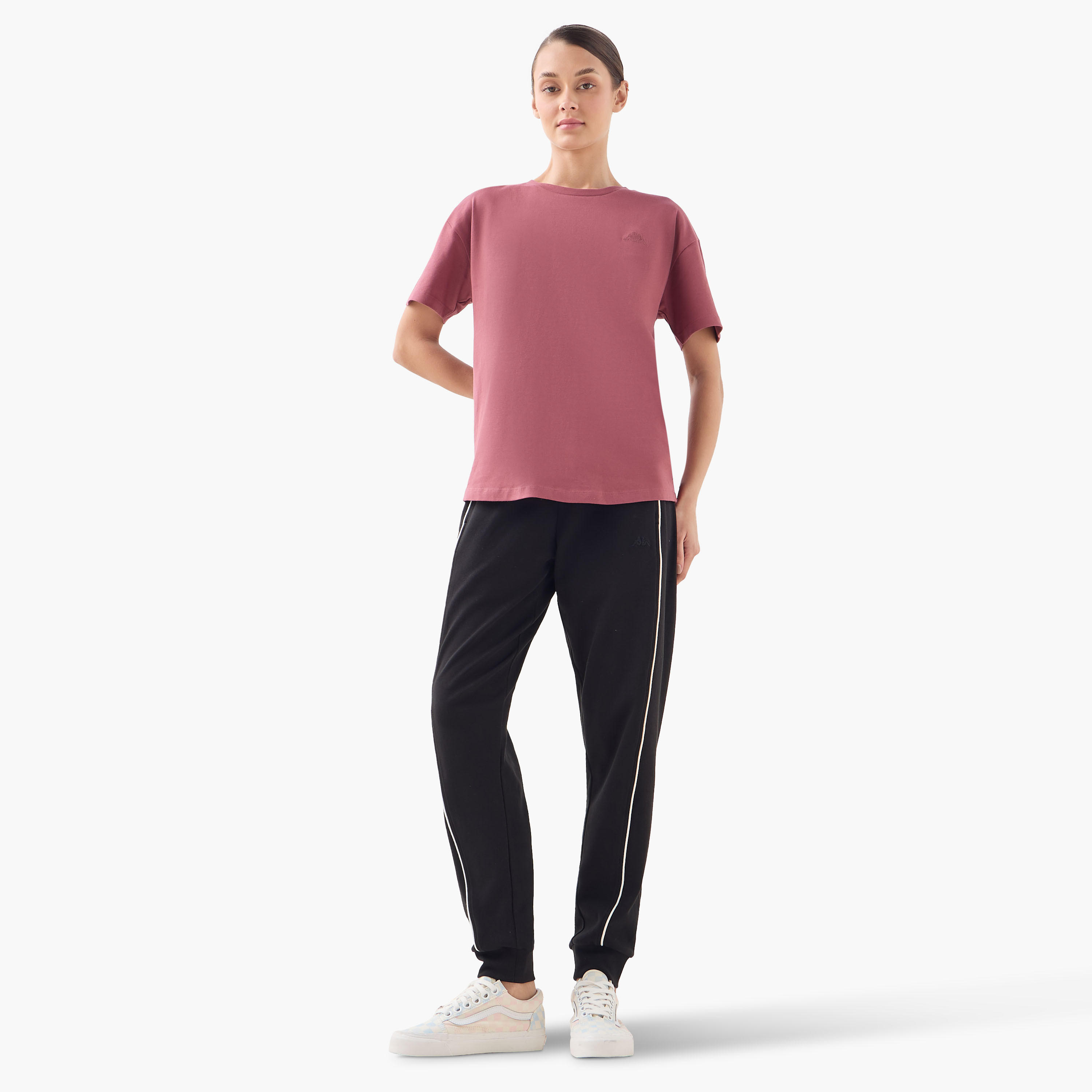 Kappa Logo Detail T-shirt-women-clothing-tshirts-image-2
