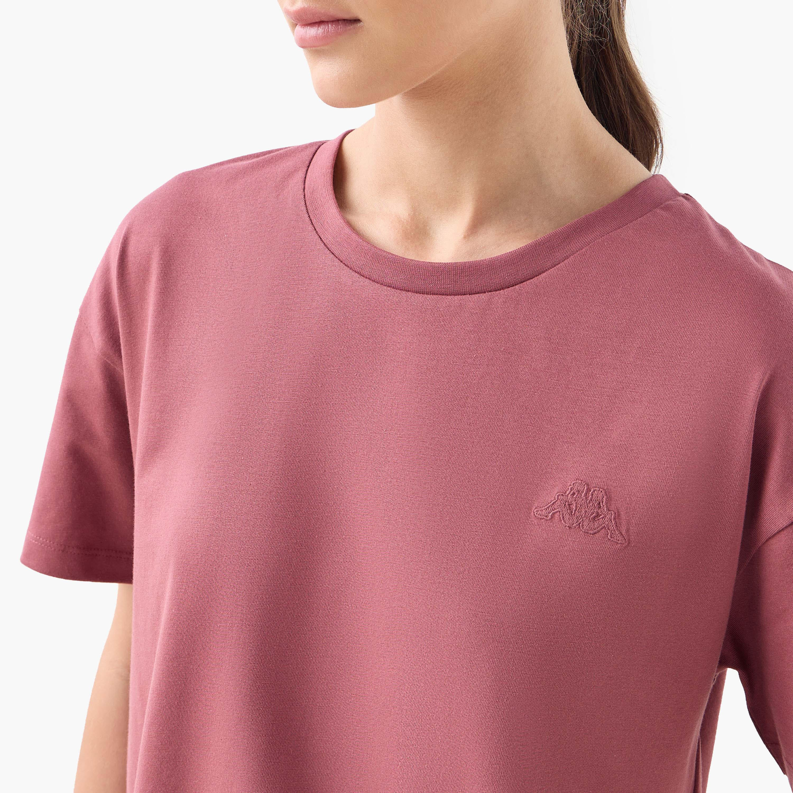 Kappa Logo Detail T-shirt-women-clothing-tshirts-image-4