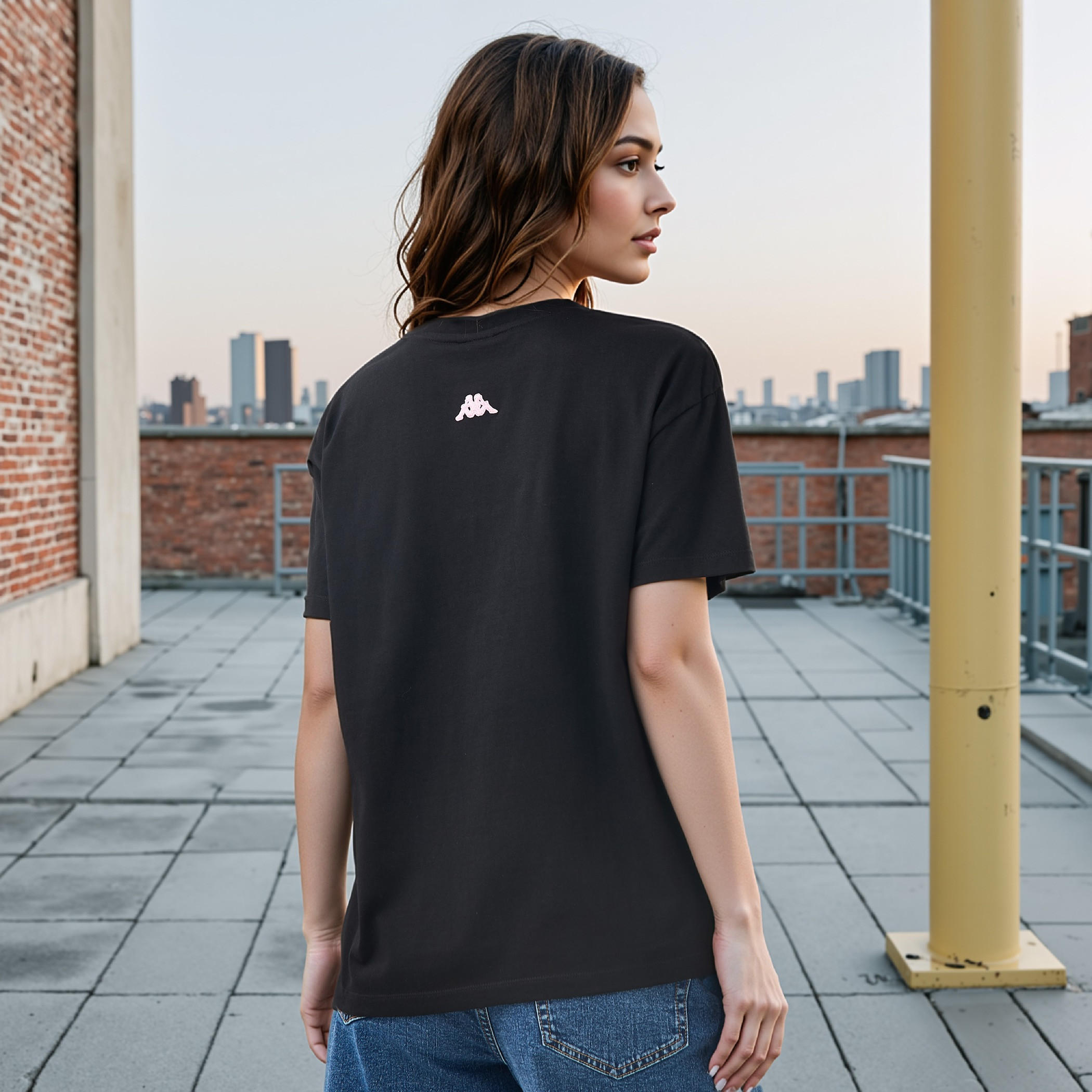 Kappa Logo Detail T-shirt-women-clothing-tshirts-image-3